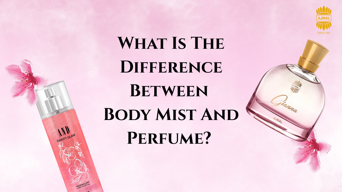 Difference Between Body Mist And Perfume