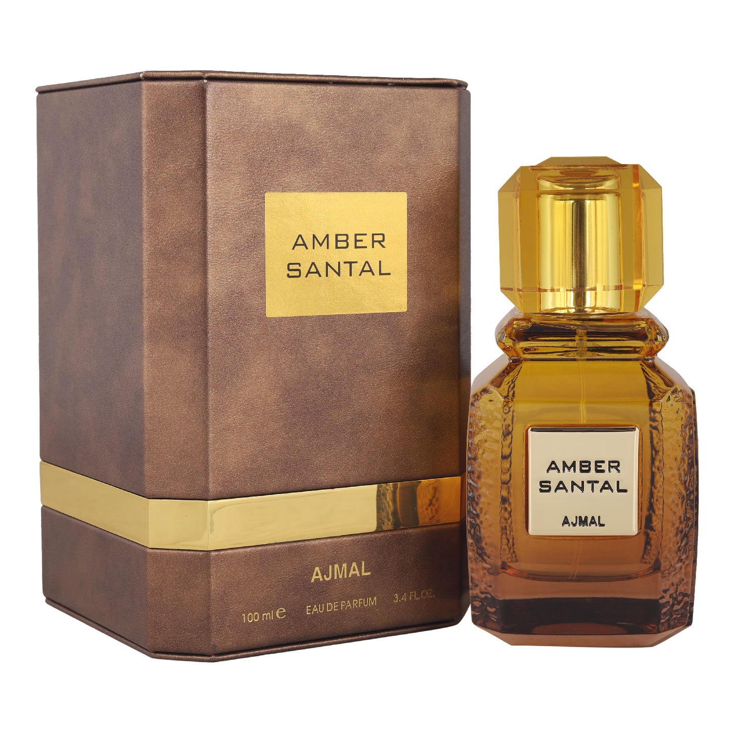amber wood perfume- AMBER SANTAL EDP Perfume 100ML for Unisex from Ajmal Perfumes