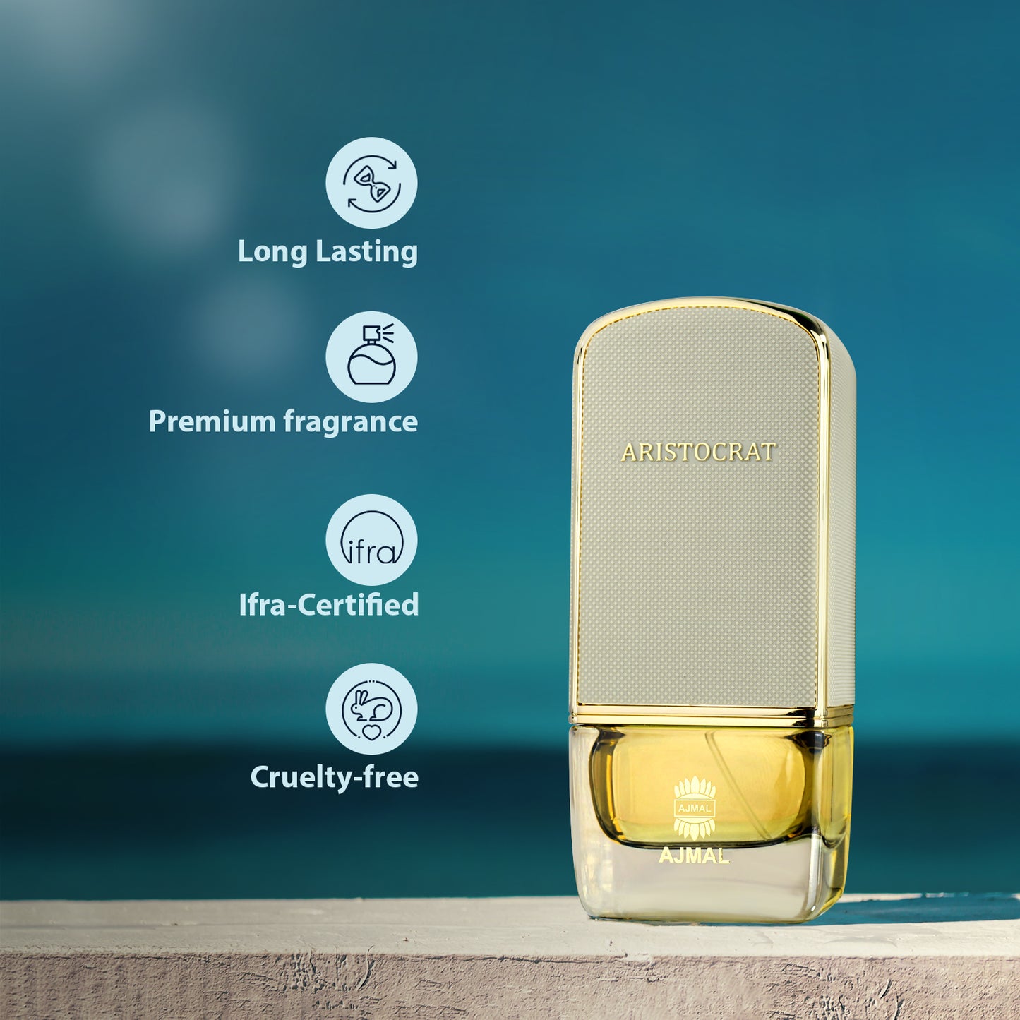 spicy perfume for him - ARISTOCRAT COASTAL EDP Perfume 75ML for Men by Ajmal Perfumes