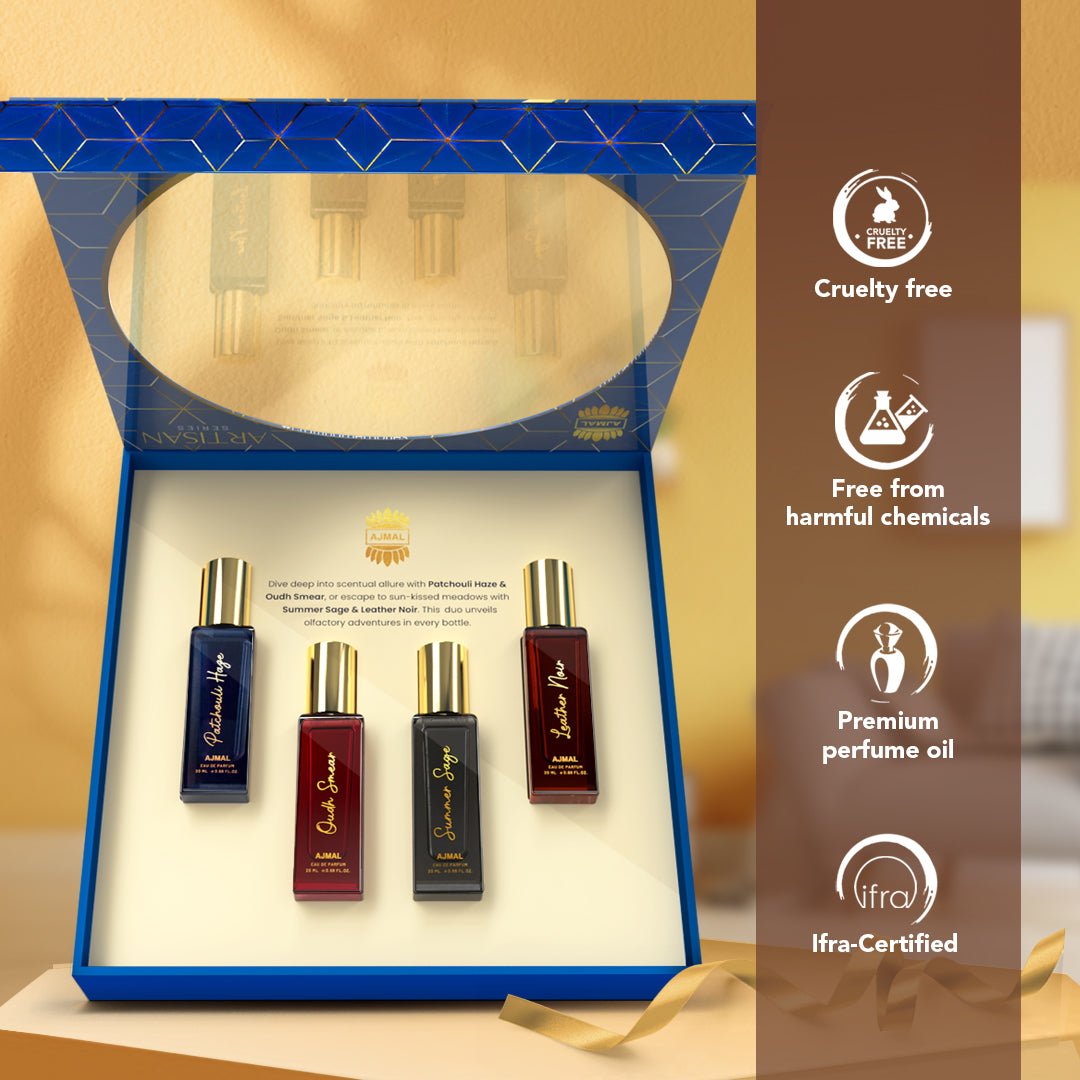 perfume gift sets for him - ARTISAN EDP Perfume Giftpack 80ML for Unisex from Ajmal Perfumes