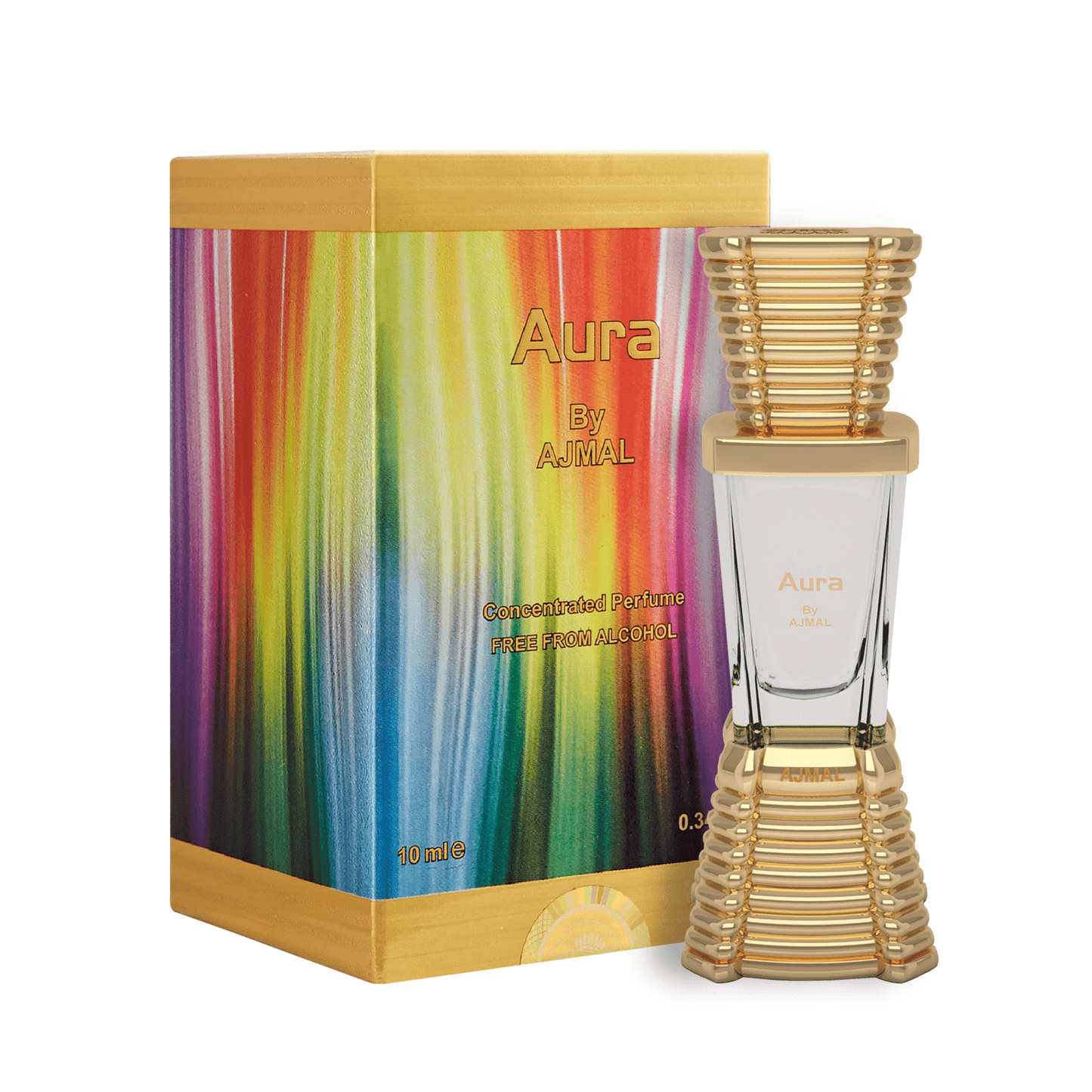 non alcoholic attar for men - AURA Non-Alcoholic Attar 10ML for Unisex from Ajmal Perfumes