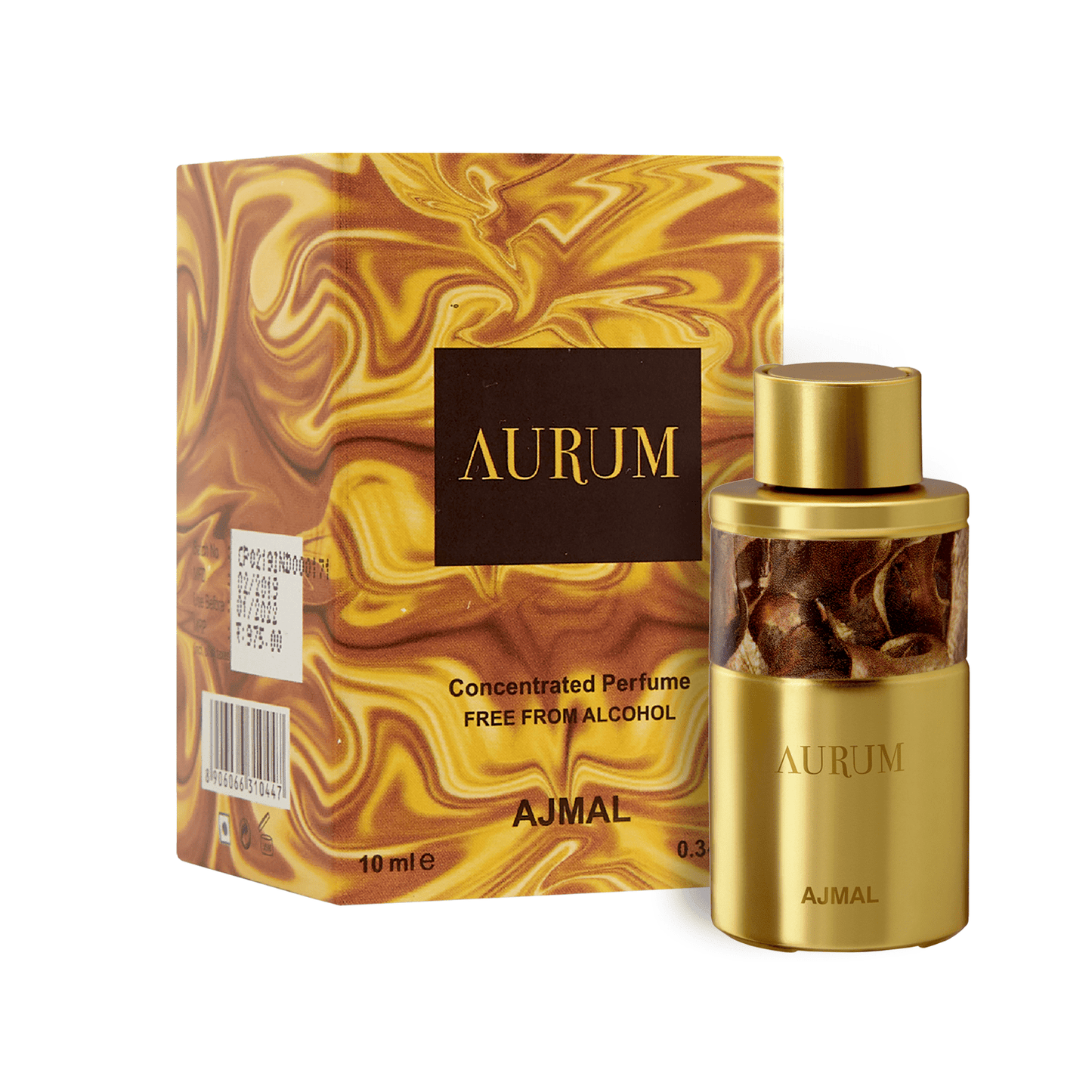 non alcoholic attar for women - AURUM Non-Alcoholic Attar 10ML for Women from Ajmal Perfumes