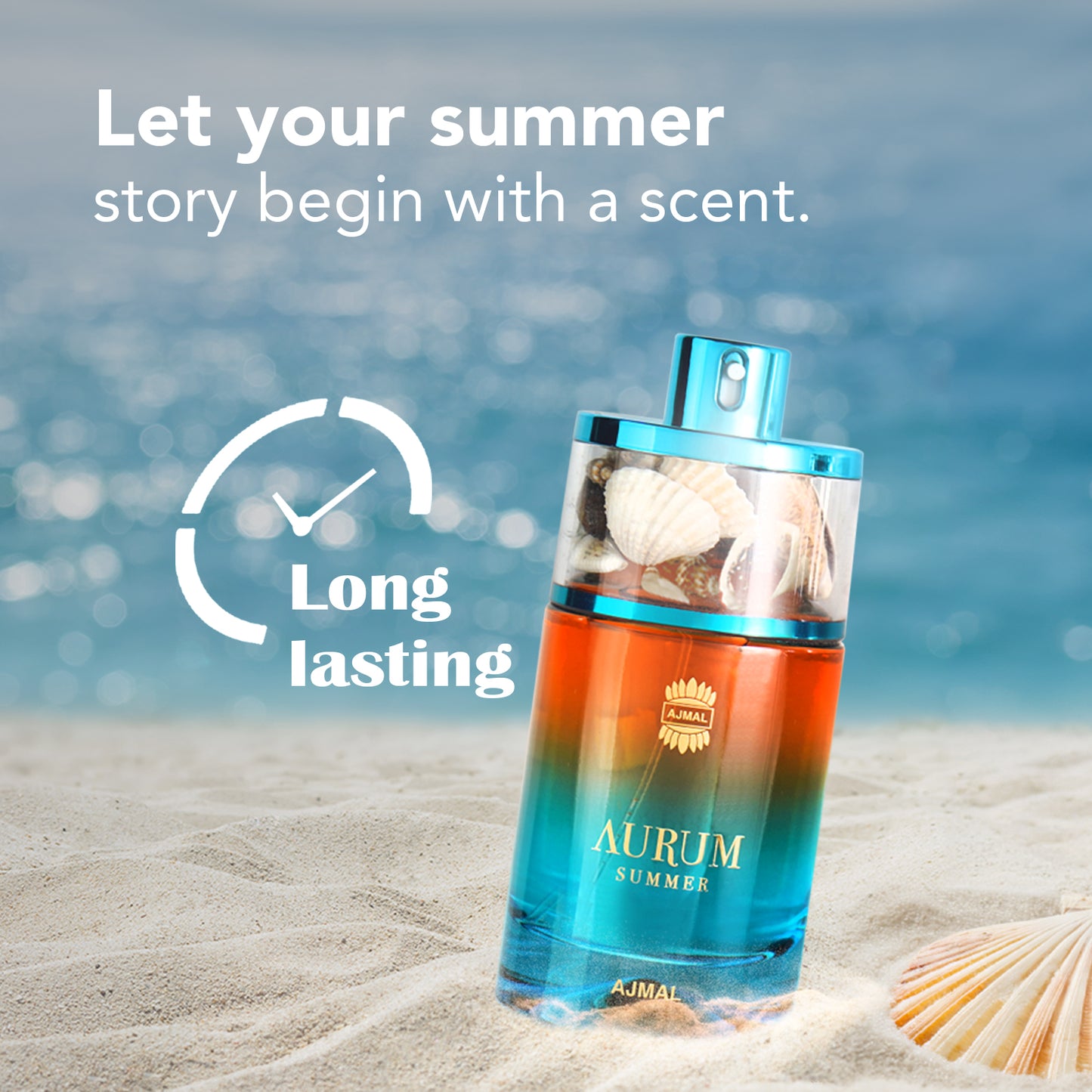 best fruity perfumes for women - AURUM SUMMER EDP Perfume 75ML for Women by Ajmal Perfumes