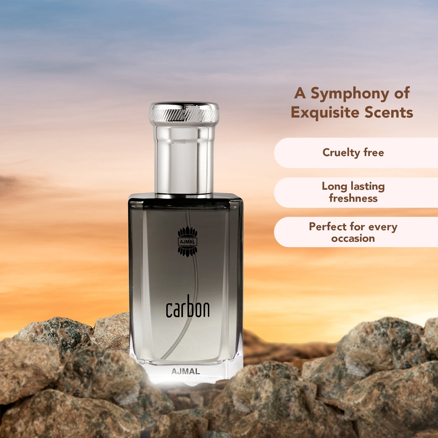 fresh citrus perfume - CARBON EDP Perfume 100ML for Men from Ajmal Perfumes
