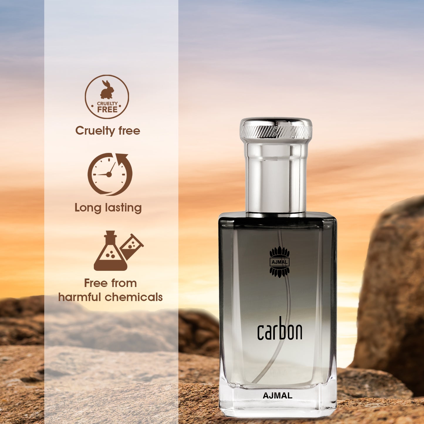best fresh citrus perfume - CARBON EDP Perfume 100ML for Men from Ajmal Perfumes