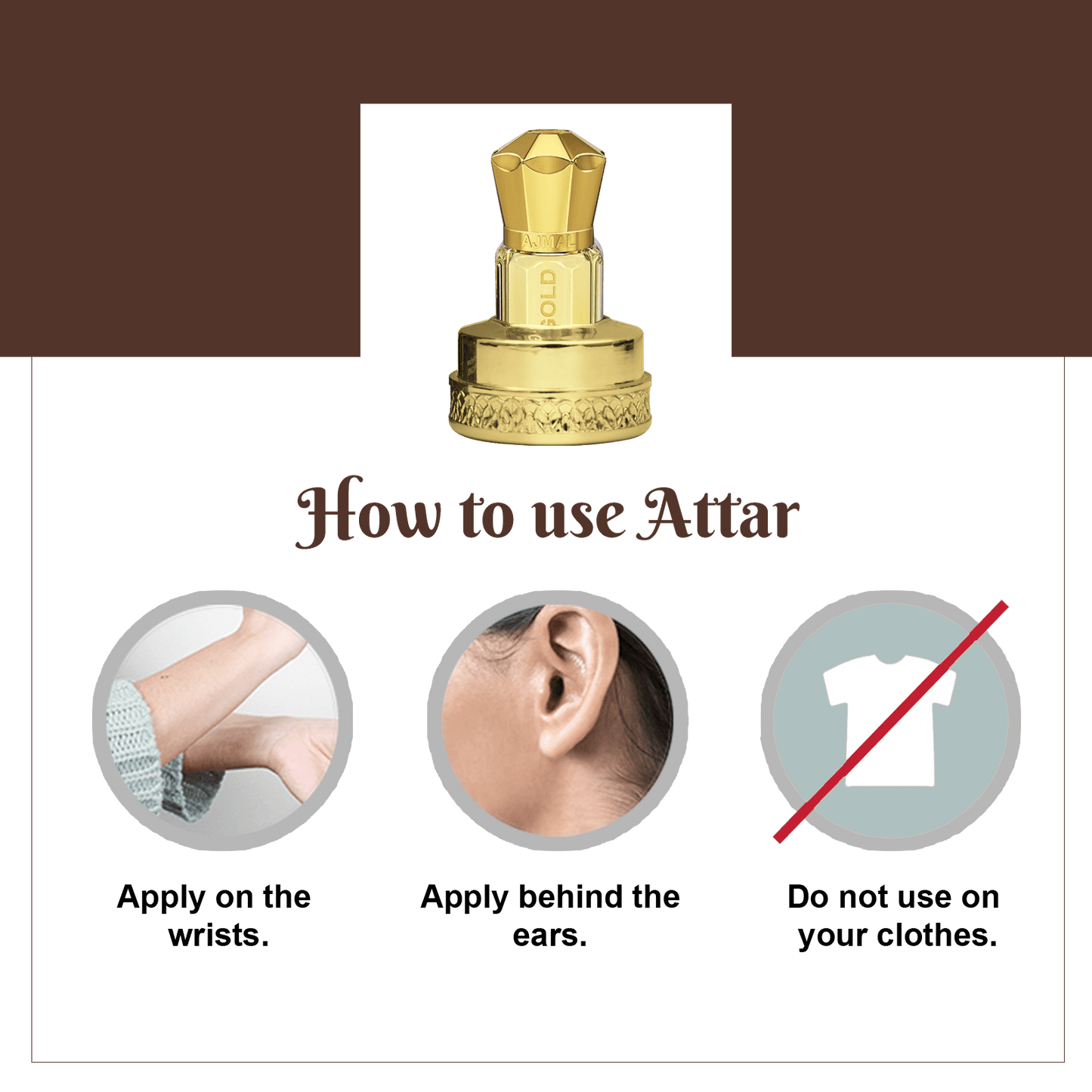 fresh smelling attar for women - COCOGOLD Non-Alcoholic Attar 5ML for Women from Ajmal Perfumes