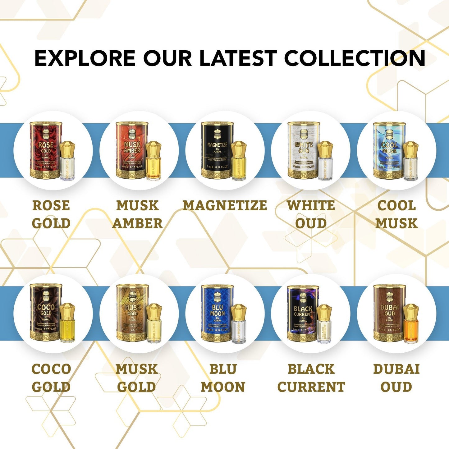 musk attar ajmal - COOL MUSK Non-Alcoholic Attar 5ML for Unisex by Ajmal Perfumes
