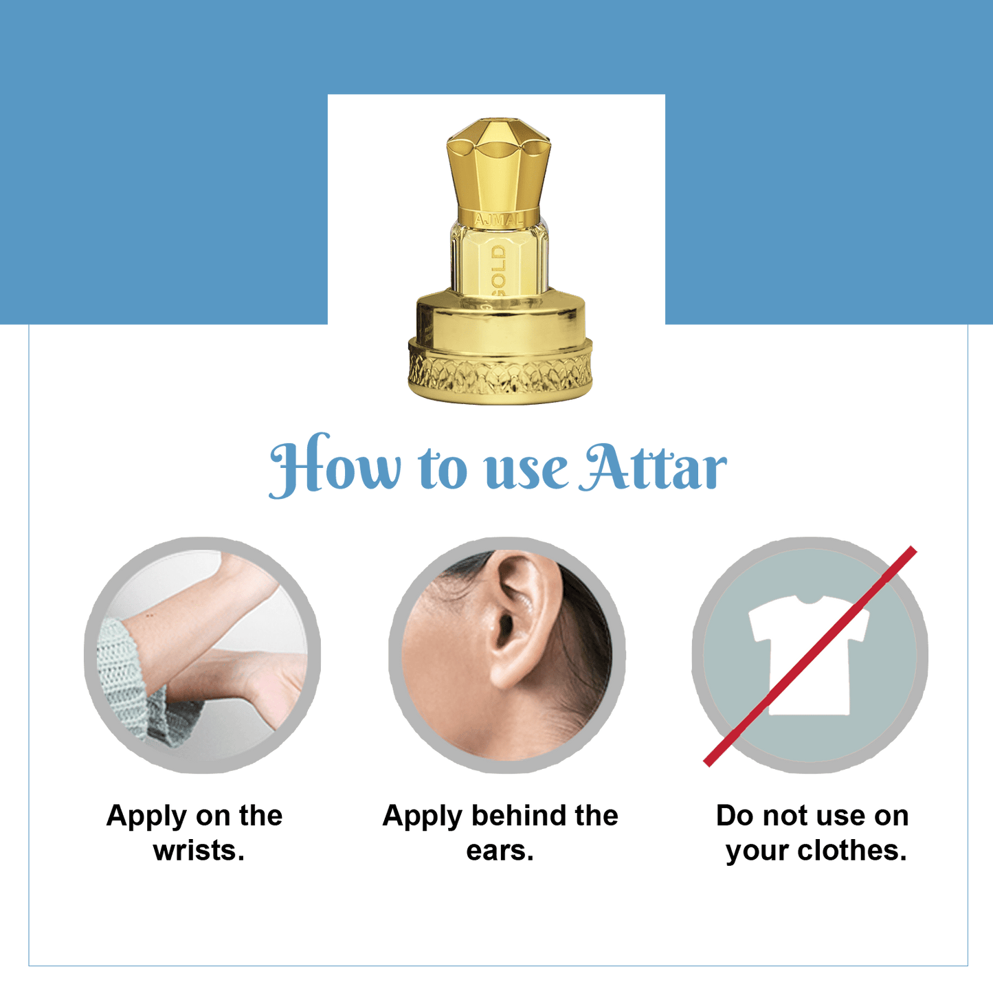 ajmal attar - COOL MUSK Non-Alcoholic Attar 5ML for Unisex from Ajmal Perfumes