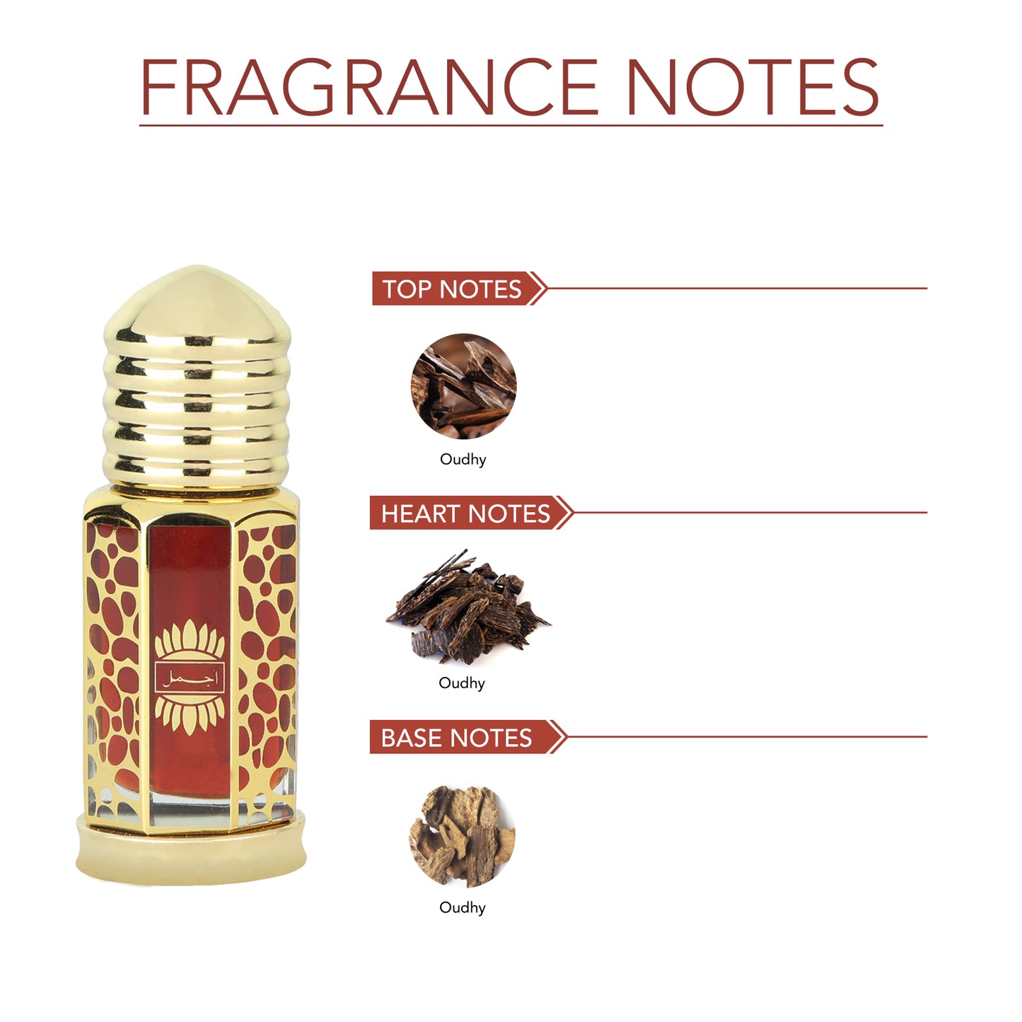 oudh attar for men - DAHNUL OUDH HAYATI Non-Alcoholic Attar 6ML for Unisex from Ajmal Perfumes