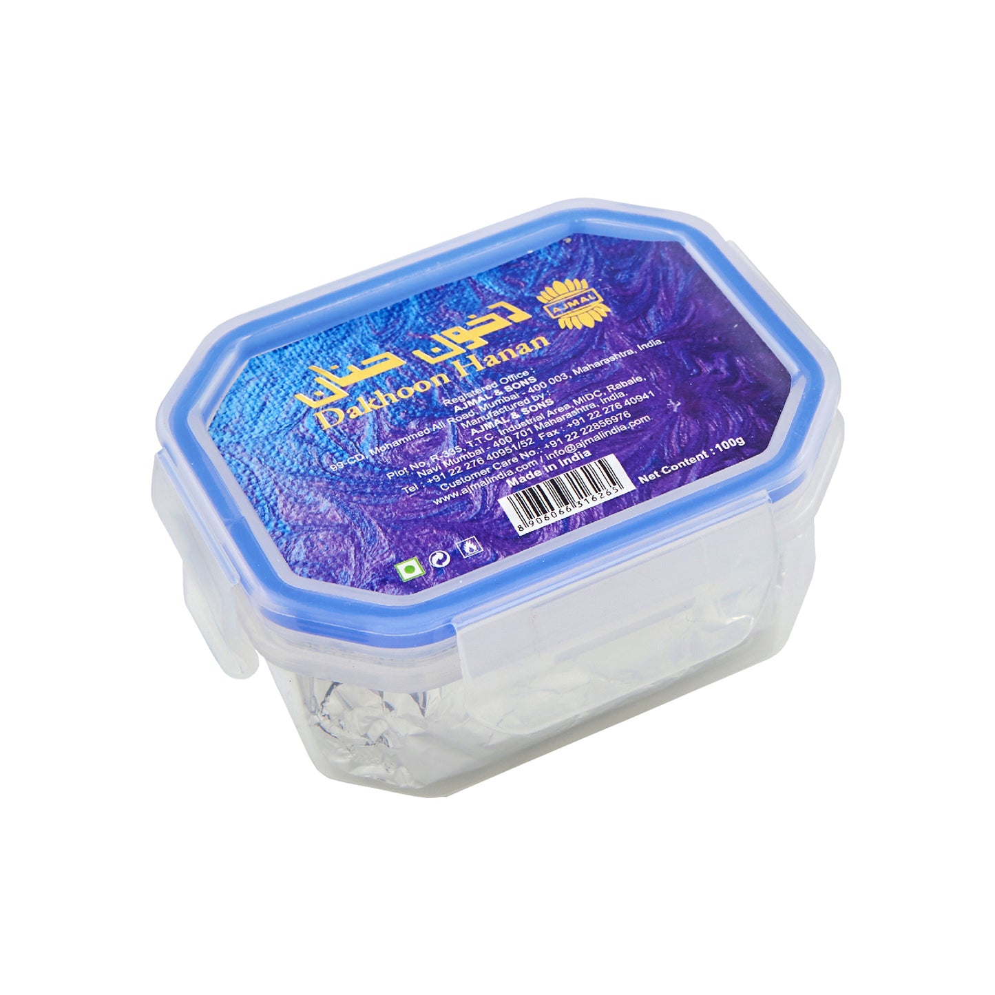 bakhoor - Ajmal Dakhoon Al Safa Oriental Bakhoor 200gms for Home & Dakhoon Hanan Oriental Bakhoor 100gms for Home