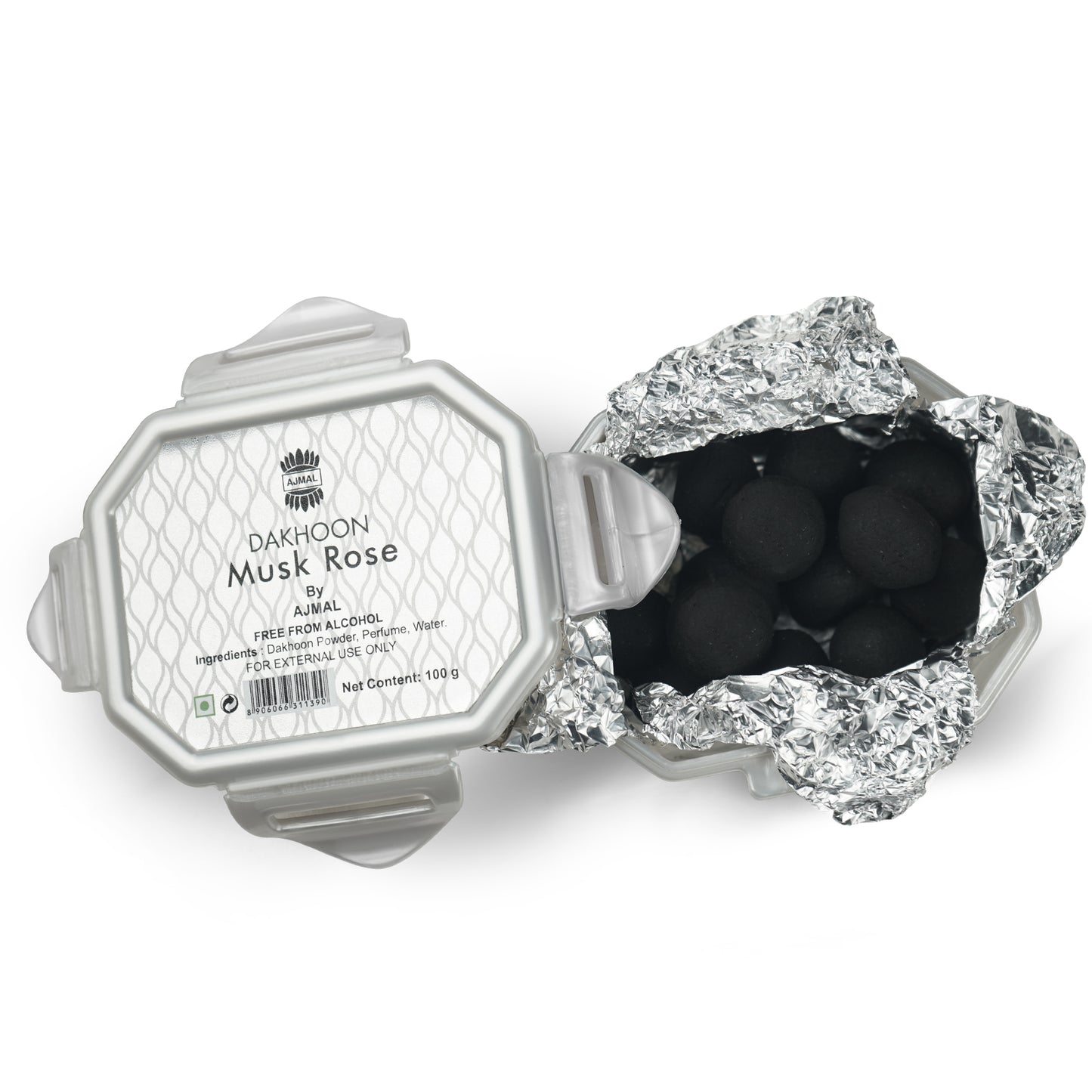 ajmal bakhoor - Muskrose Dakhoon 100GMS for Home Fragrance by Ajmal Perfumes