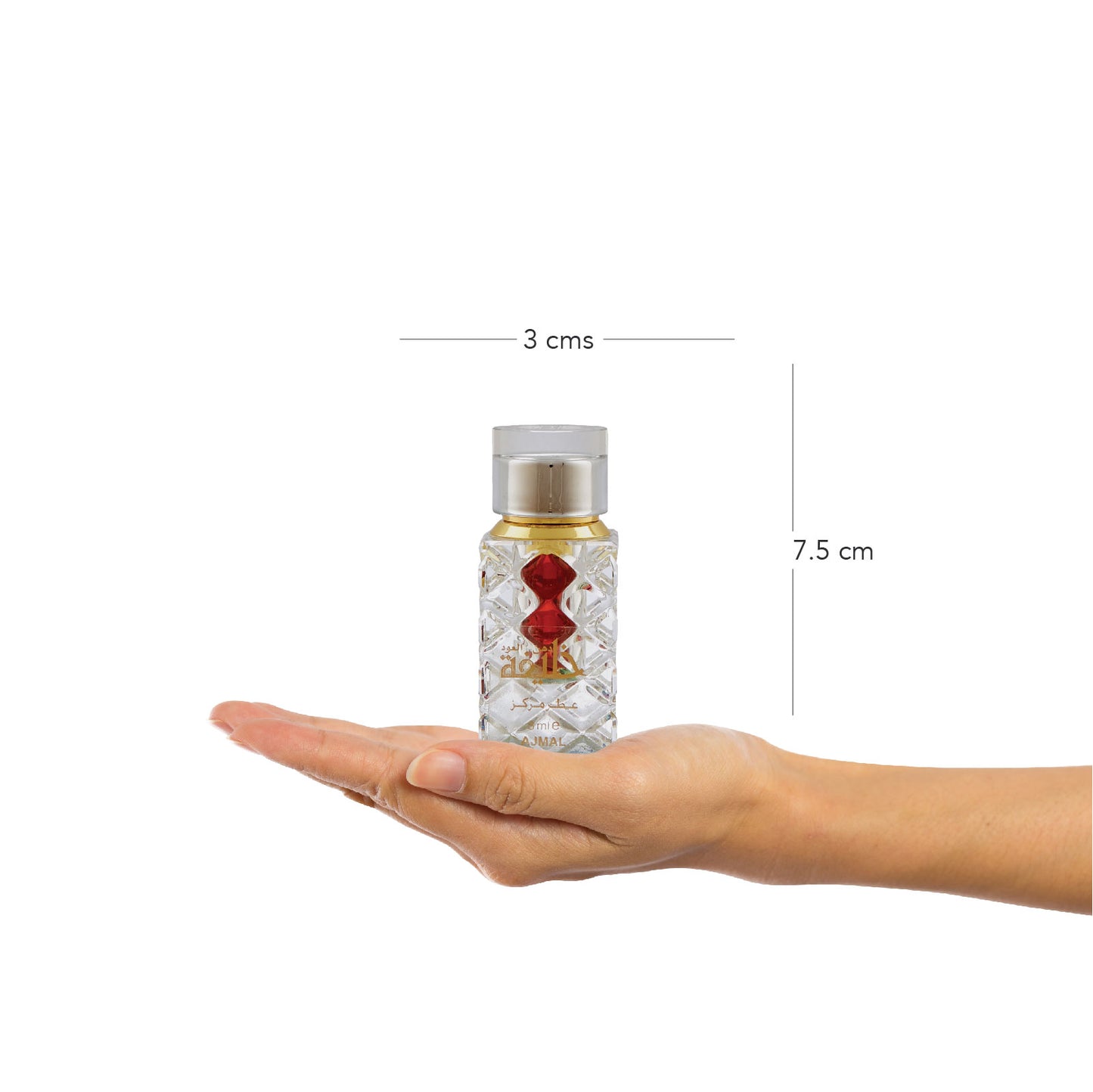 oudh attar - Dhanul Oudh Khalifa Non-Alcoholic Attar 3ML for Unisex by Ajmal Perfumes