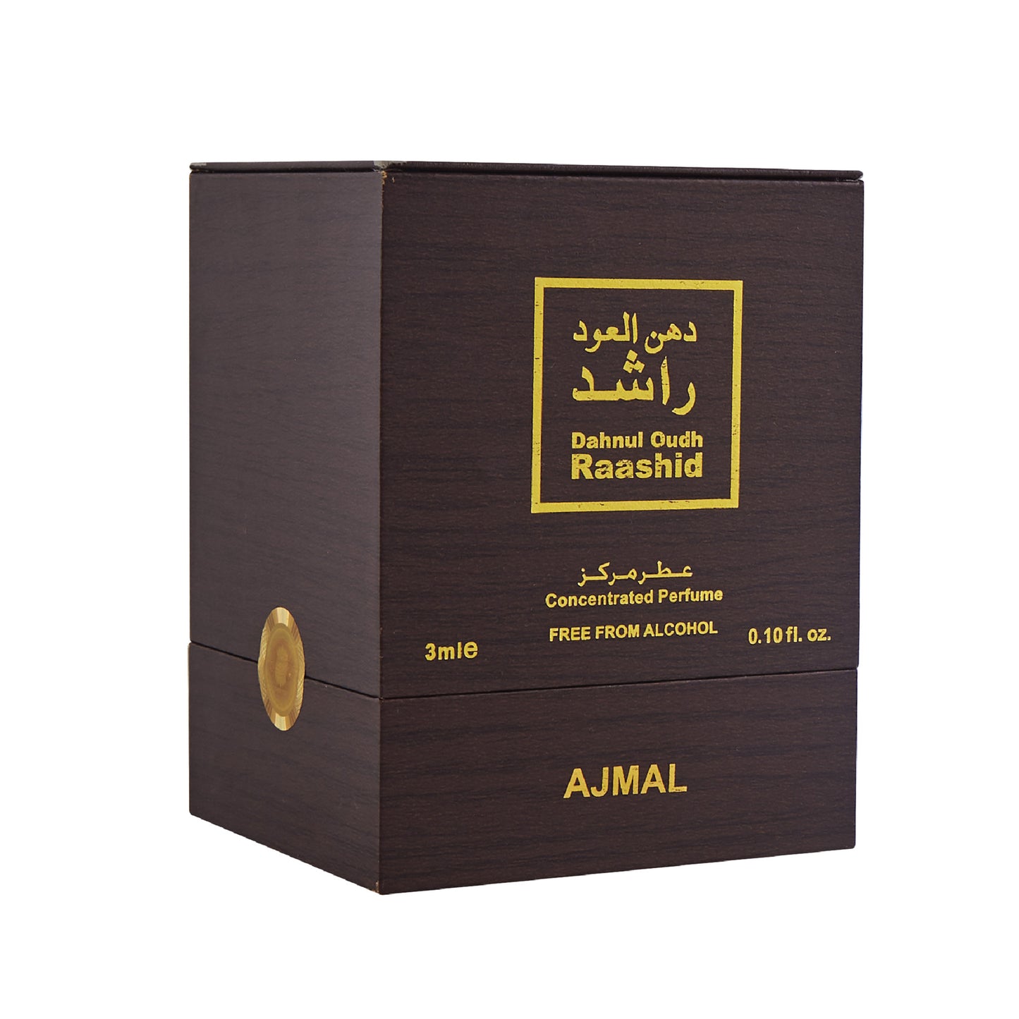 best oudh attar - Dhanul Oudh Raashid Non-Alcoholic Attar 3ML for Unisex from Ajmal perfumes