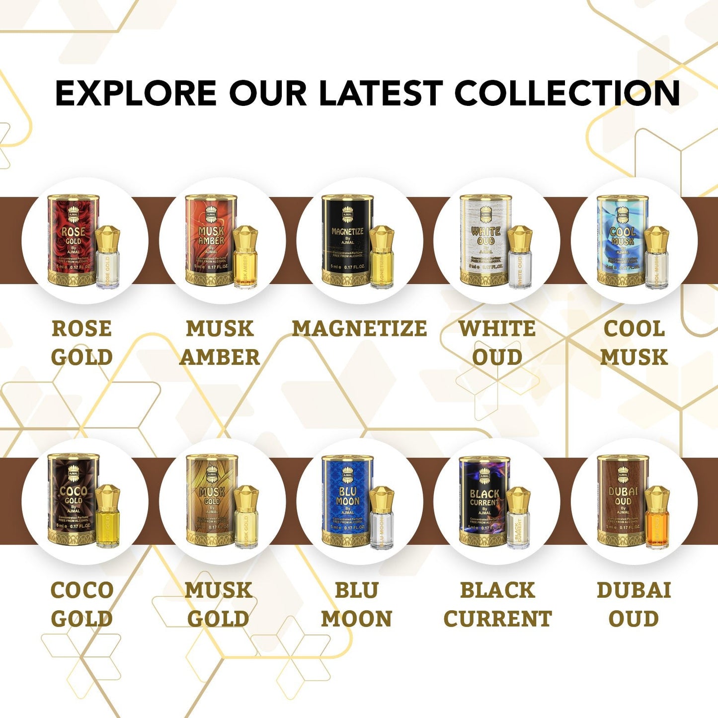 ajmal oudh attar - DUBAI OUD Non-Alcoholic Attar 5ML for Unisex by Ajmal Perfumes