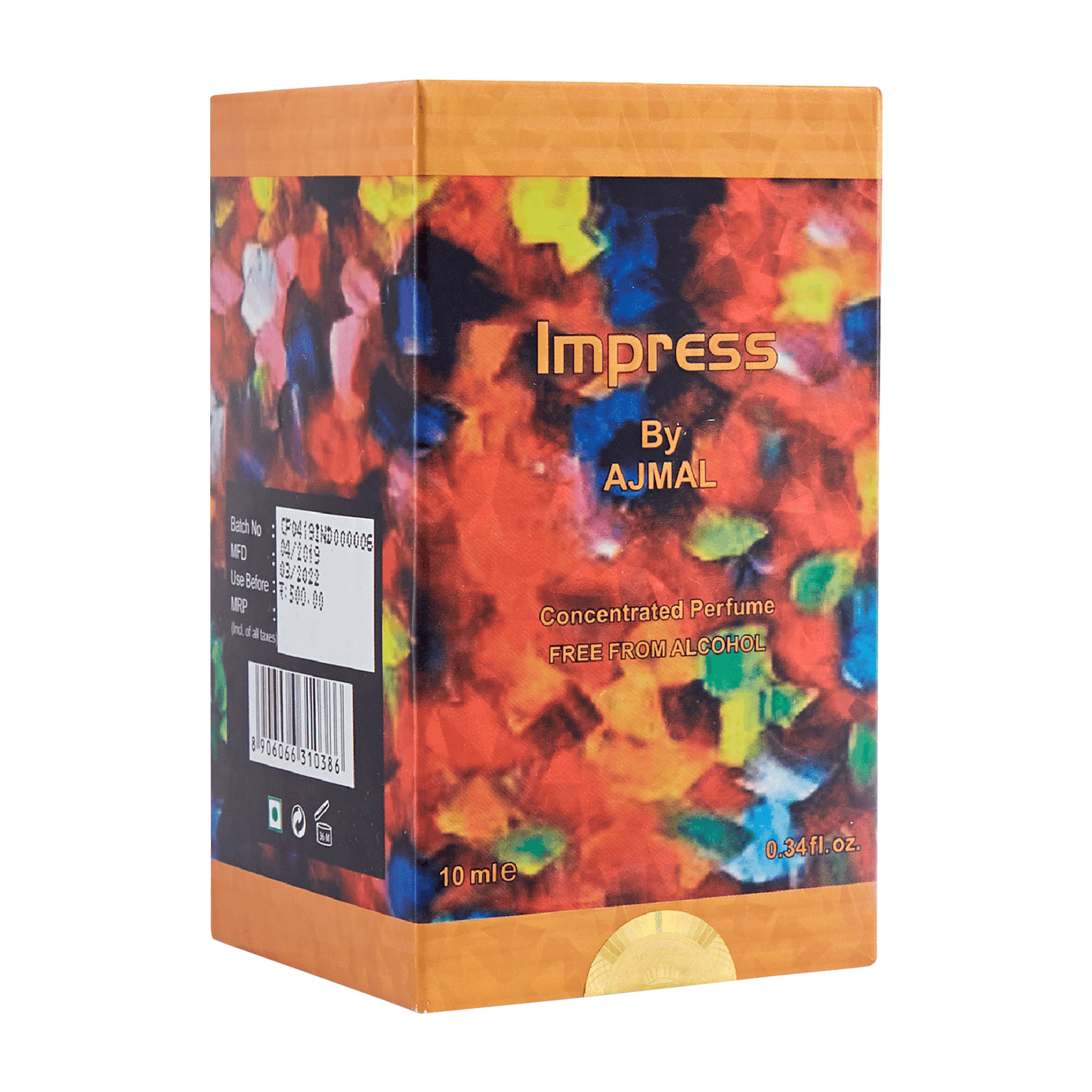 Ambery woody attar ajmal - IMPRESS Non-Alcoholic Attar 10ML for Men from Ajmal Perfumes