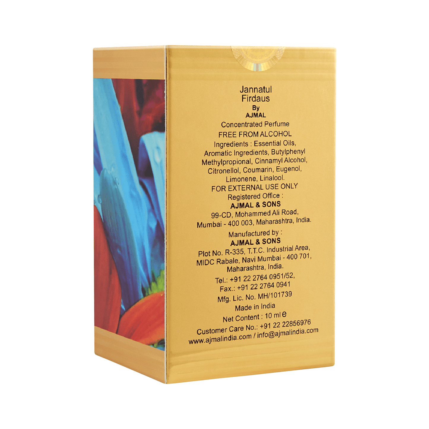 Ajmal's spicy attar - JANNATUL FIRDAUS Non-Alcoholic Attar 10ML for Unisex from Ajmal Perfumes