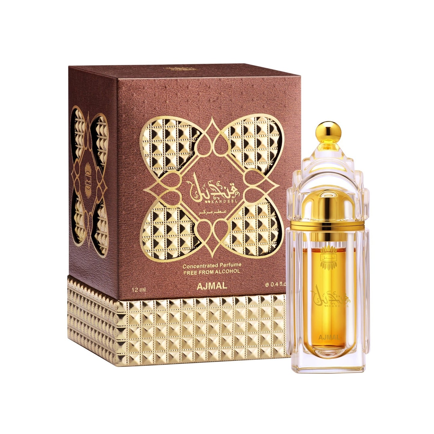 non alcoholic attar for men - KANDEEL Non-Alcoholic Attar 12ML for Unisex from Ajmal Perfumes