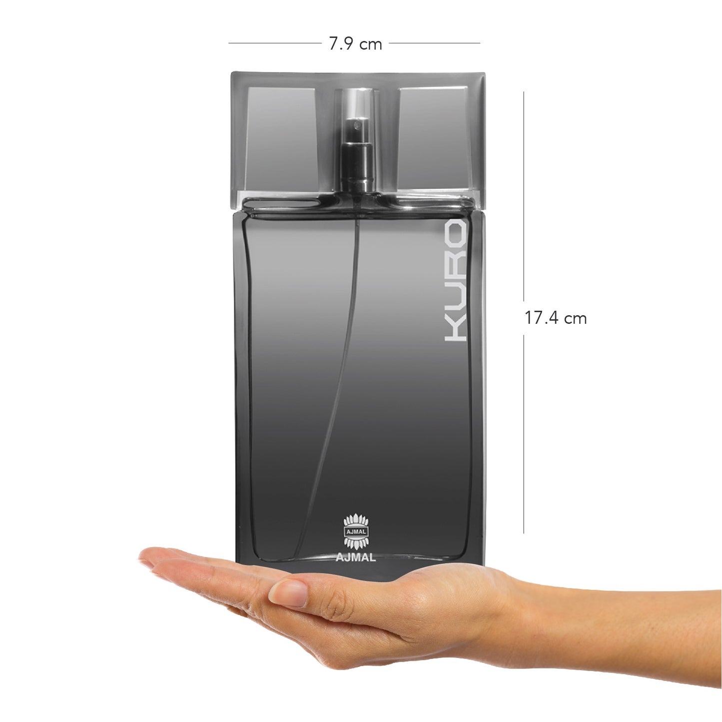 fresh perfume for men - KURO EDP Perfume 90ML for Men by Ajmal Perfumes