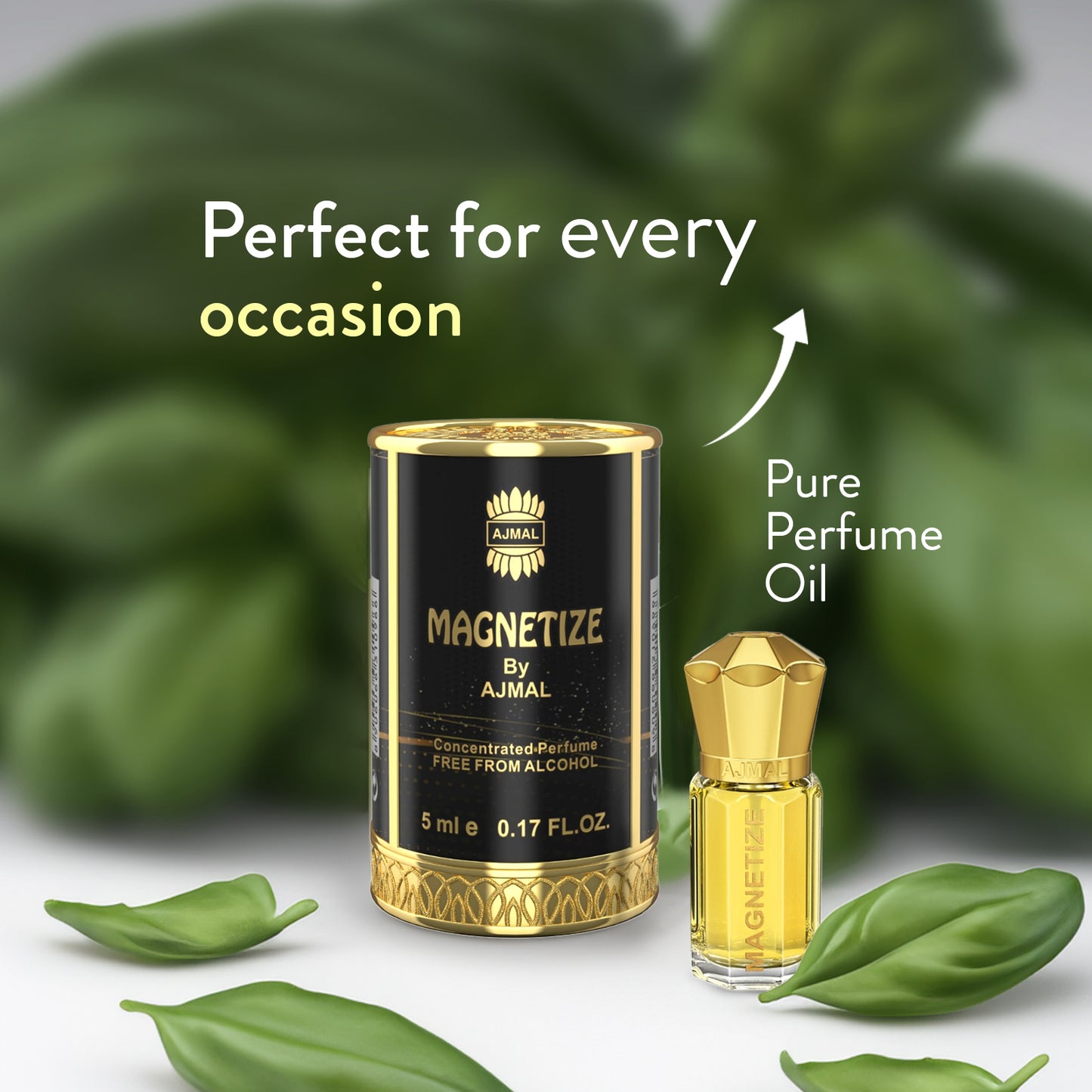 attar for men - MAGNETIZE Non-Alcoholic Attar 5ML for Men by Ajmal Perfumes
