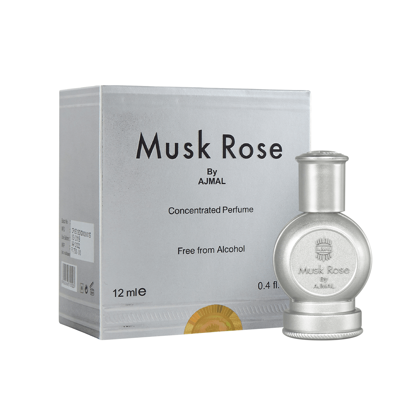 real rose attar - MUSK ROSE Non-Alcoholic Attar 12ML for Unisex from Ajmal Perfumes