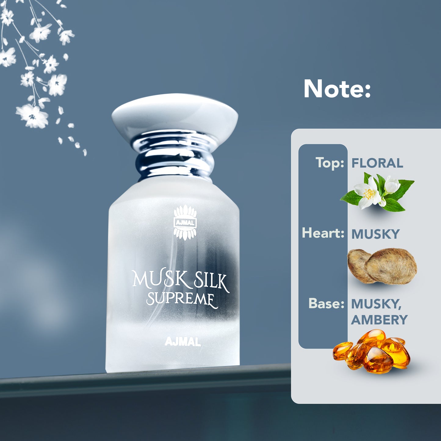MUSK SILK Perfume 50ML for Unisex