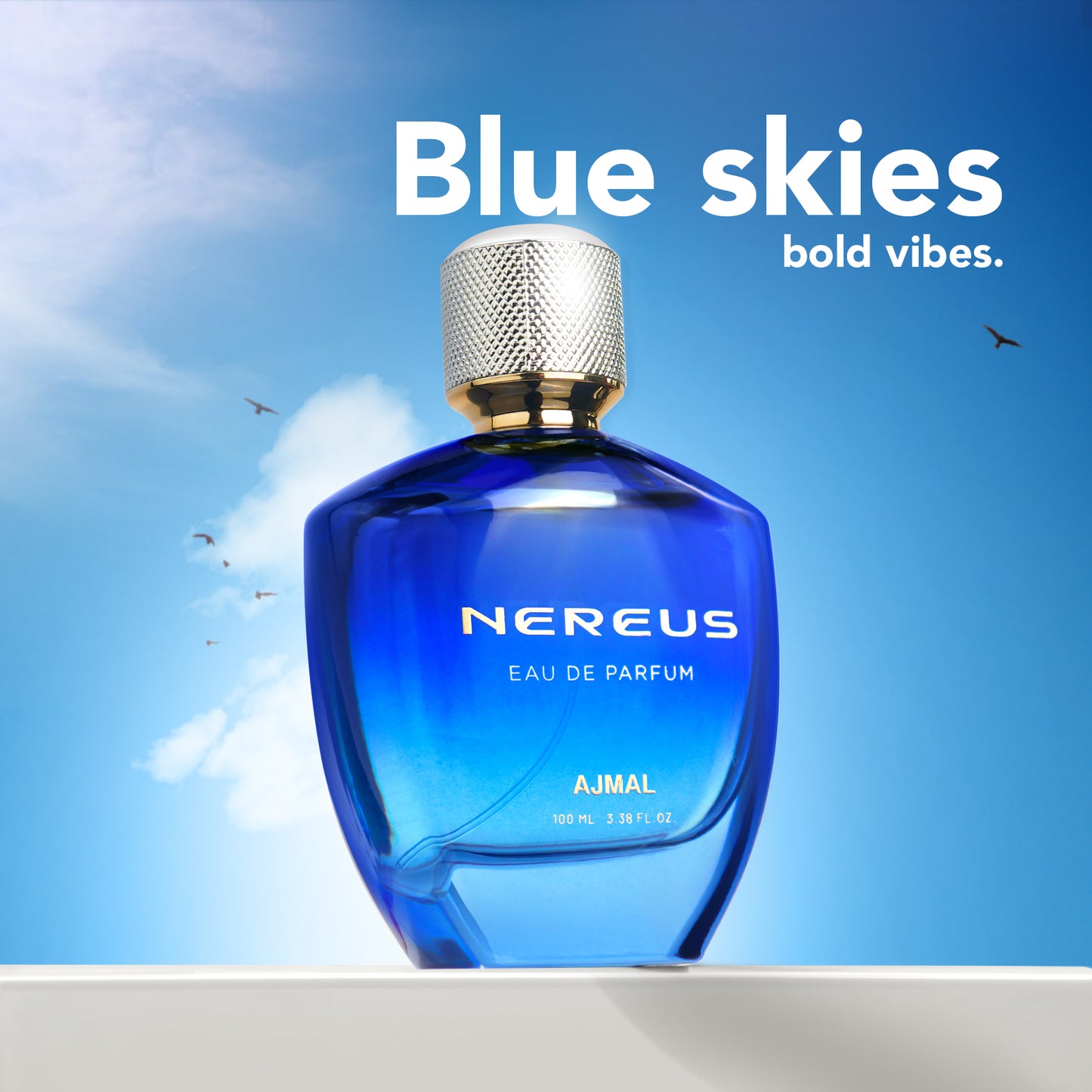 fresh perfume for men - NEREUS EDP Perfume 100ML for Unisex from Ajmal Perfumes