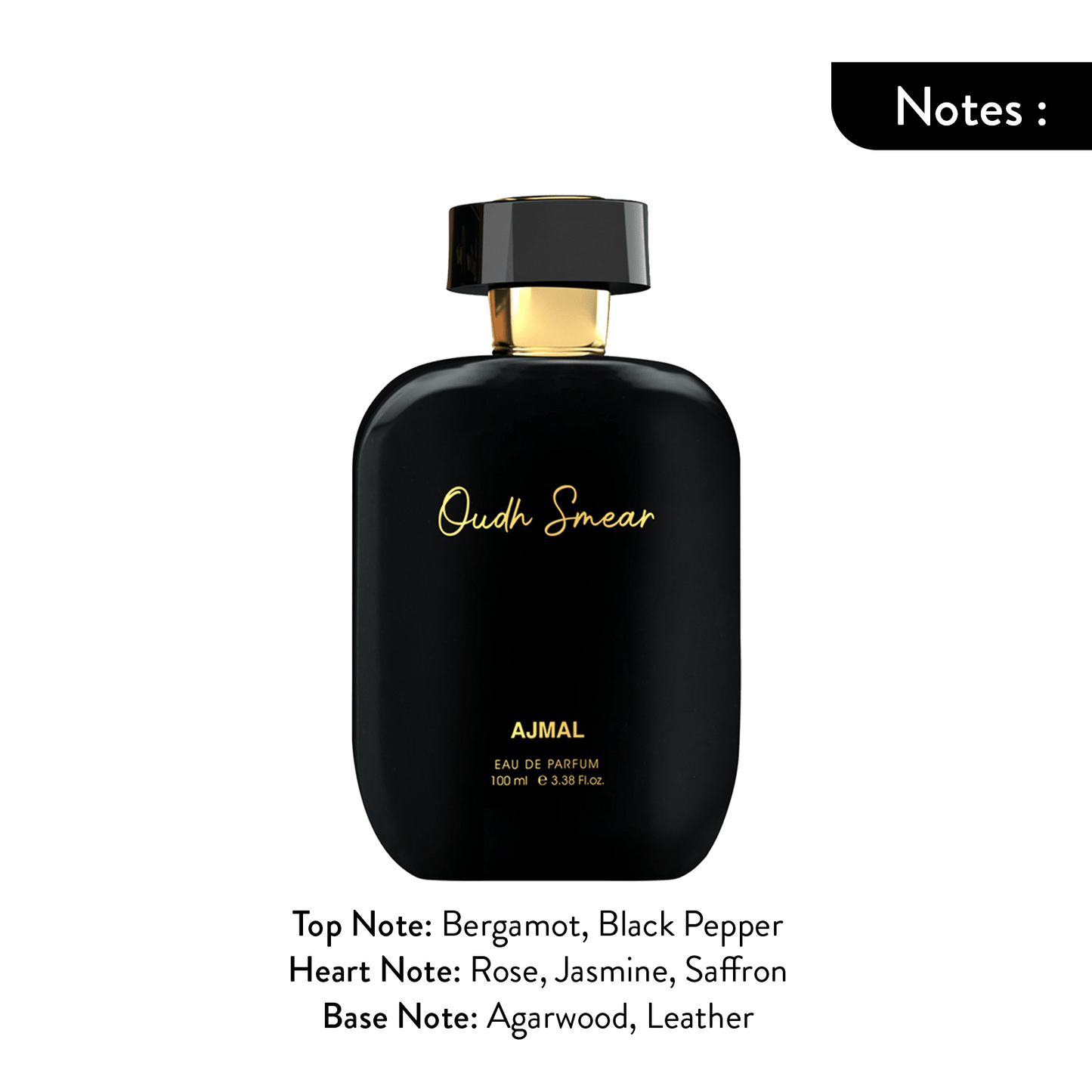 ajmal oudh perfume - OUDH-SMEAR EDP Perfume 100ML for Men from Ajmal Perfumes