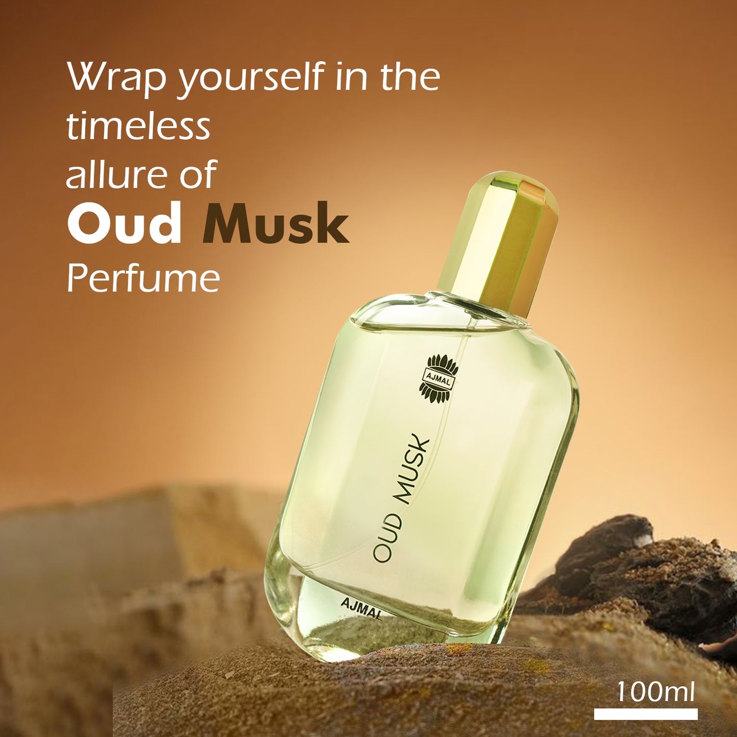 spicy fruity EDP for men - OUD MUSK EDP Perfume 100ML for MEN From Ajmal Perfumes