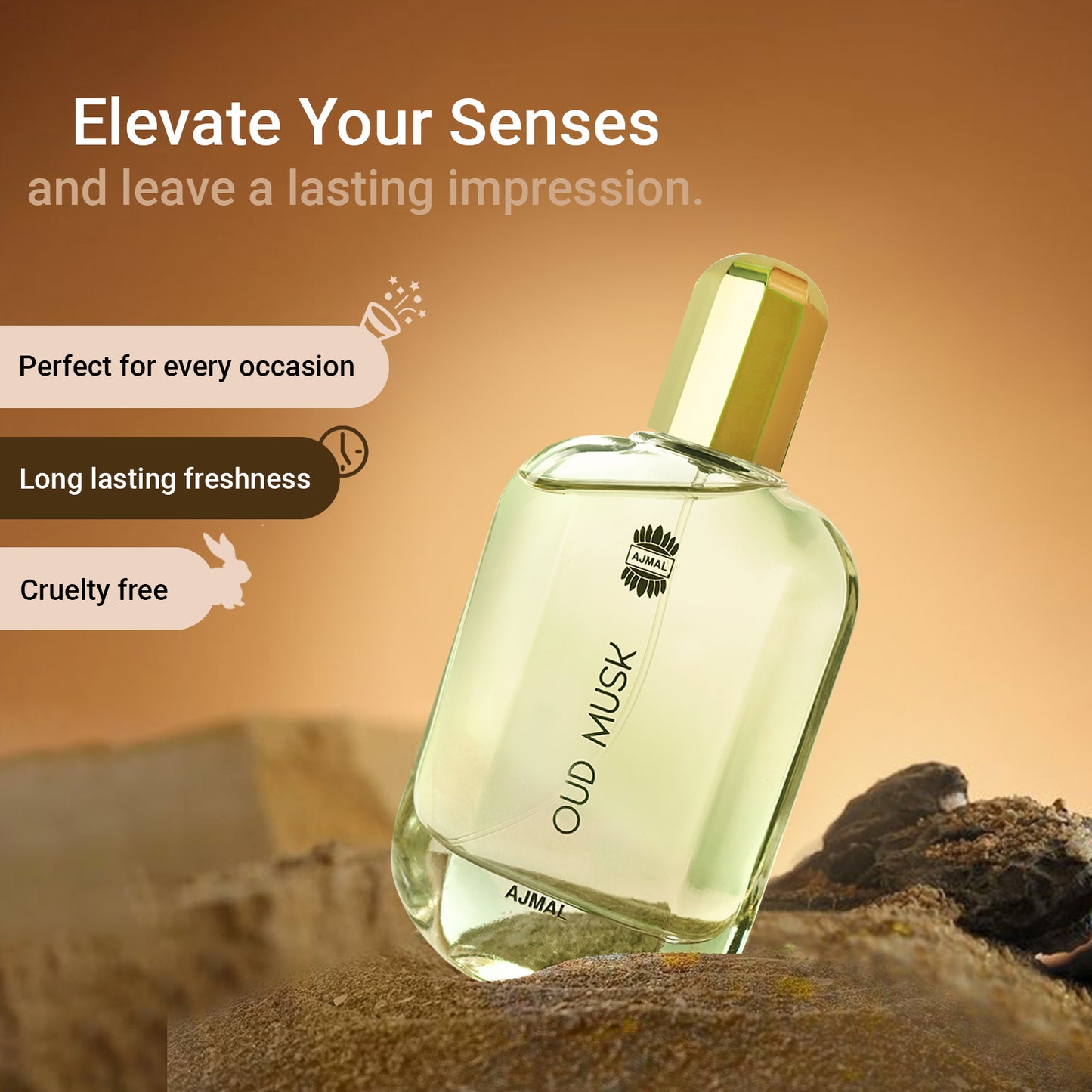 Ajmal's citrus EDP perfume - OUD MUSK EDP Perfume 100ML for MEN from Ajmal perfumes