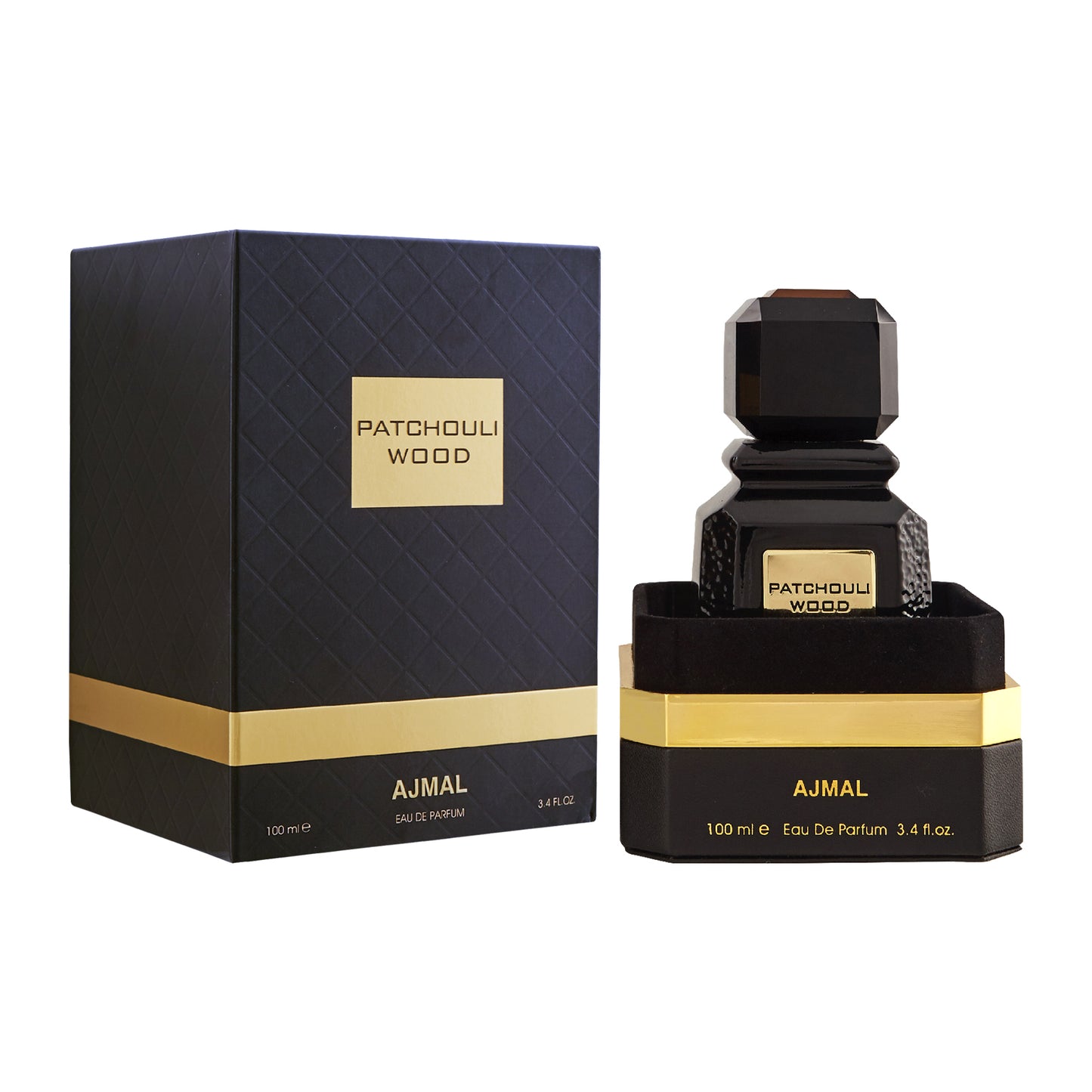 spicy mens perfume- PATCHOULI WOOD EDP Perfume 100ML for Unisex from Ajmal Perfumes