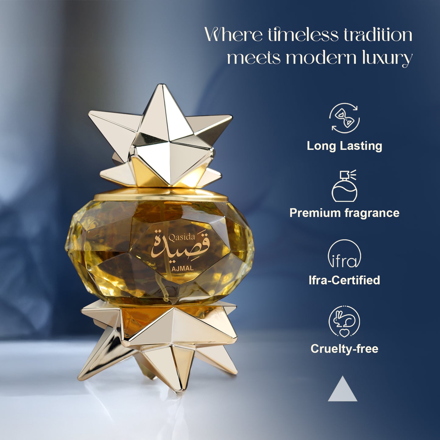 fruity perfume for men - QASIDA EDP Perfume 60ML for UNISEX from Ajmal Perfumes