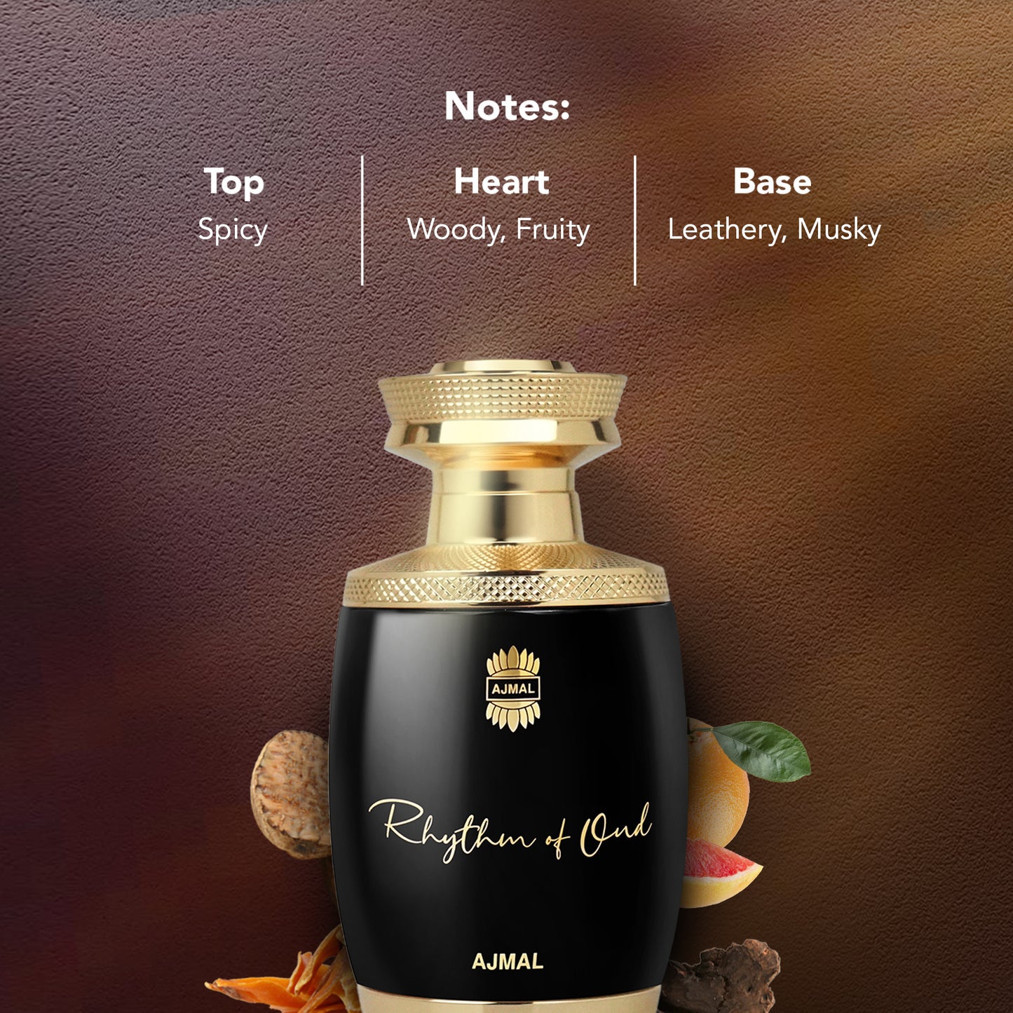 ajmal oud perfume - RHYTHM OF OUD EDP Perfume 75ML for Unisex from Ajmal Perfumes
