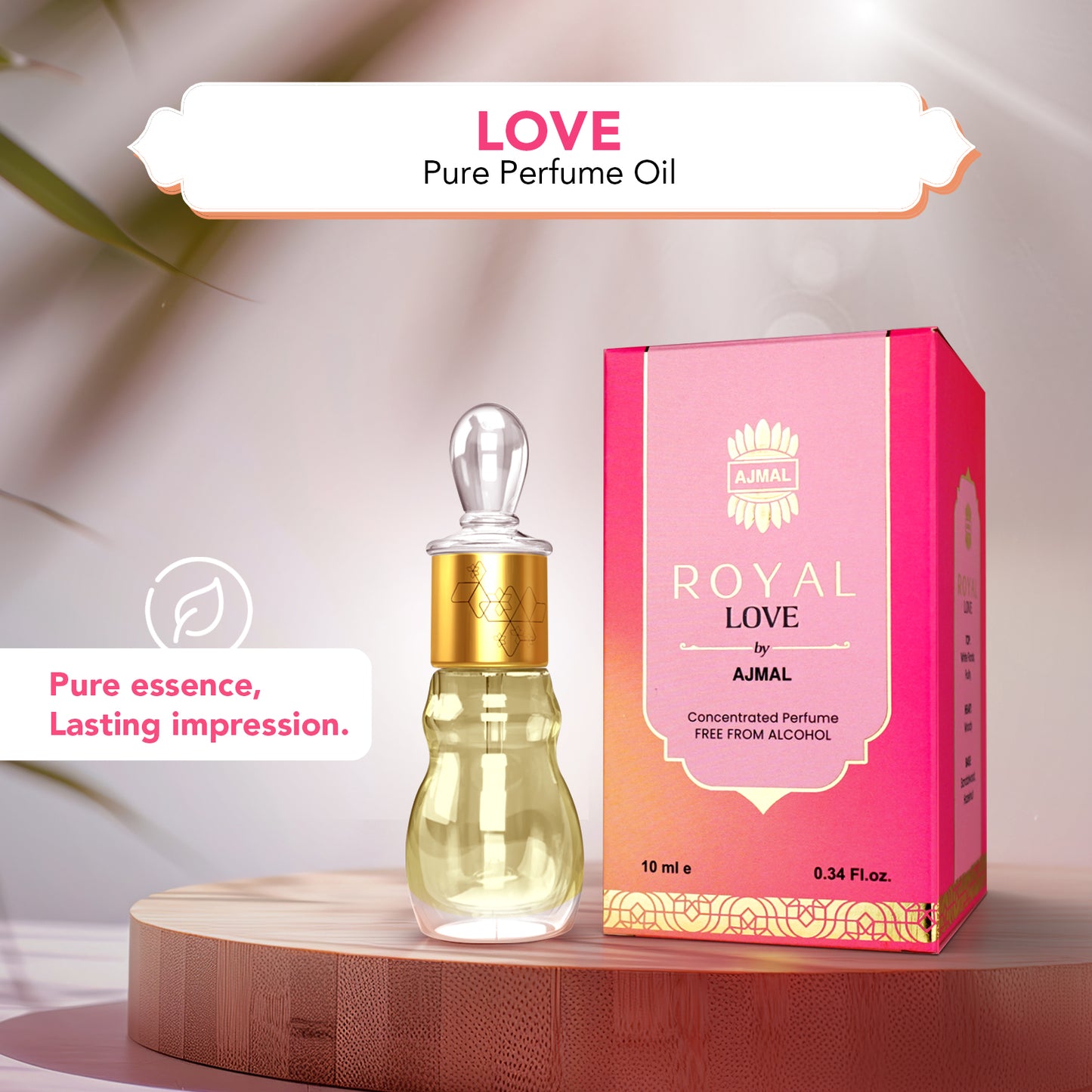 ajmal attar for women - ROYAL-LOVE Non-Alcoholic Attar 10ML for Women from Ajmal Perfumes