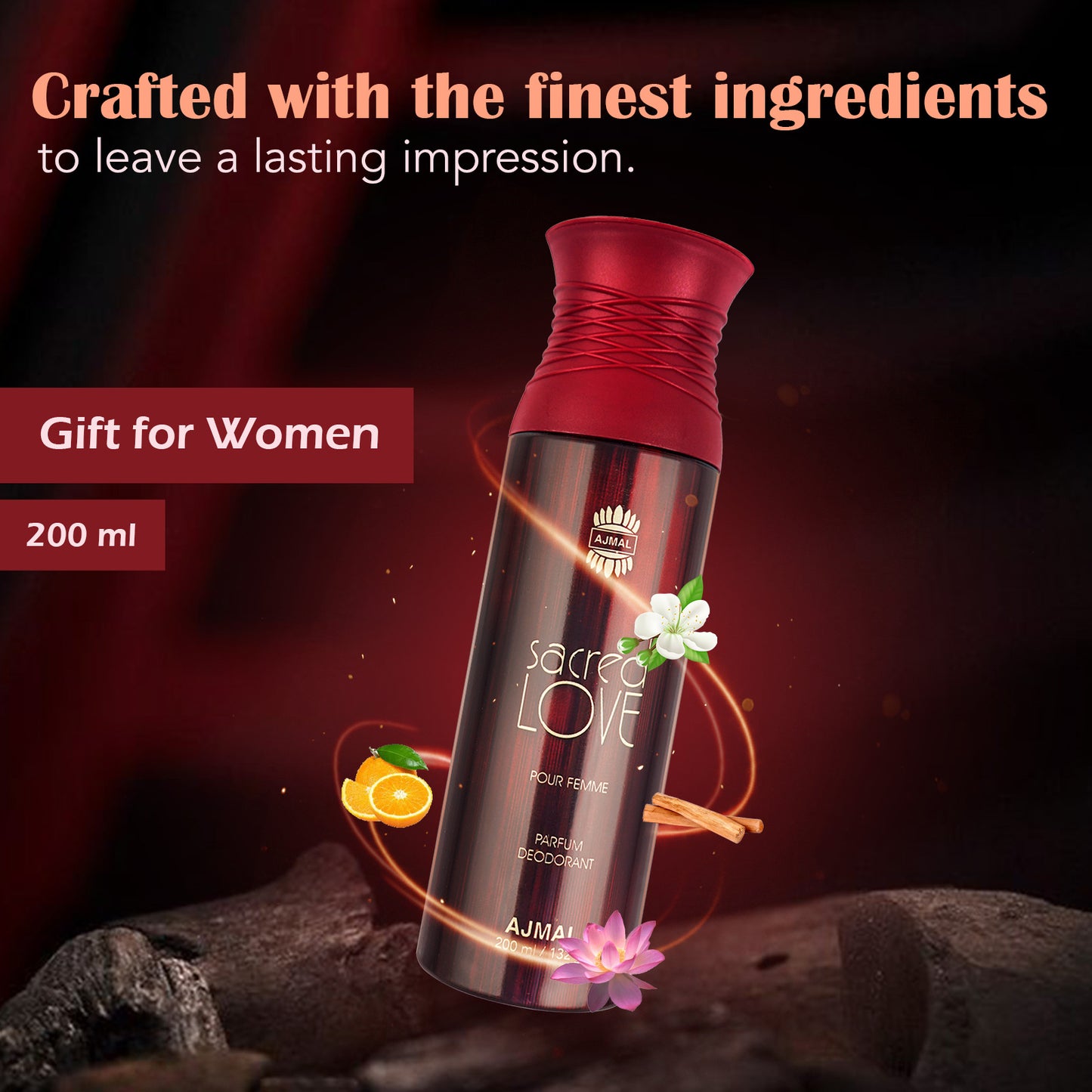 SACRED LOVE Deodorants 200ML for Women