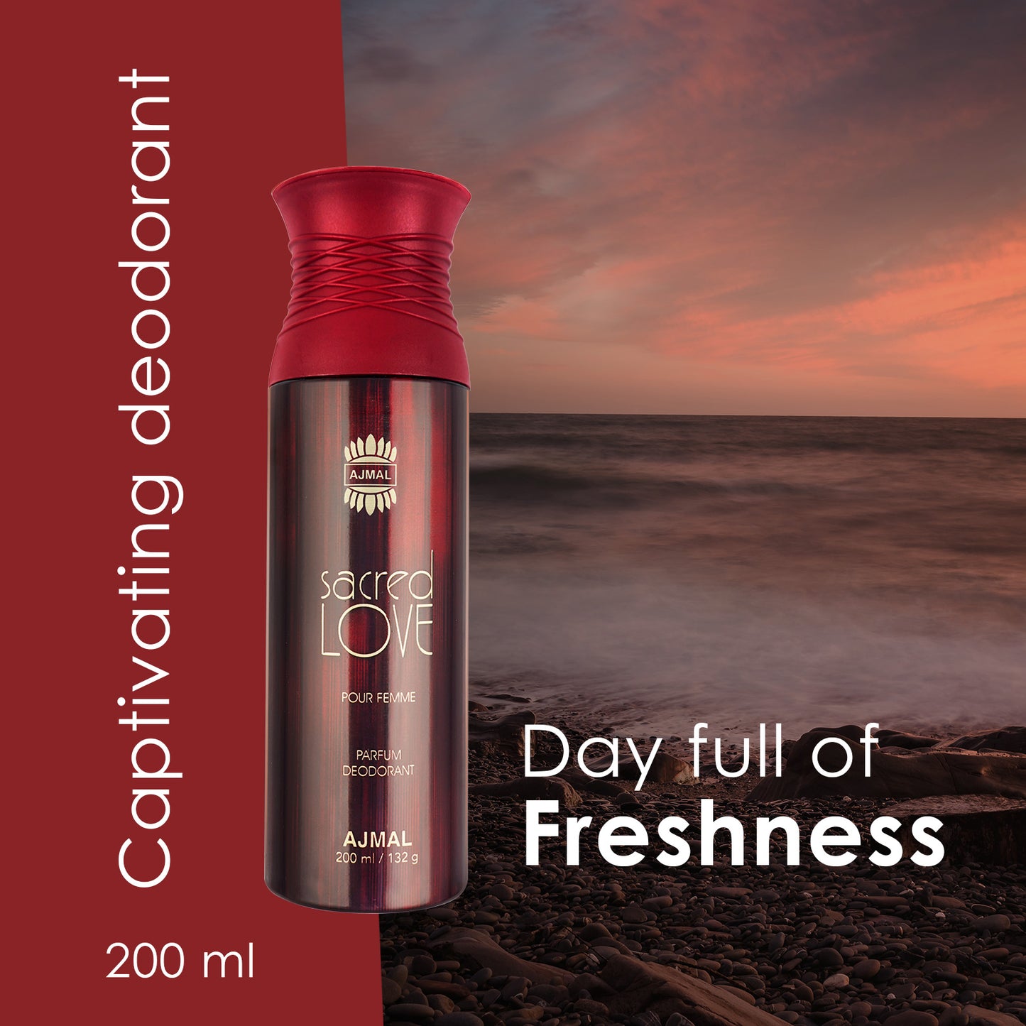 SACRED LOVE Deodorants 200ML for Women