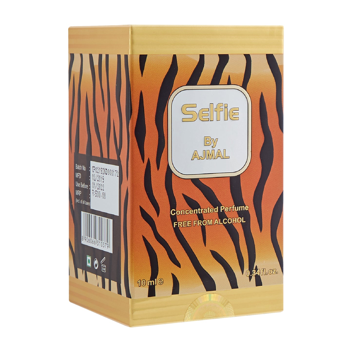 Citrus attar for men - SELFIE Non-Alcoholic Attar 10ML for Men from Ajmal Perfumes