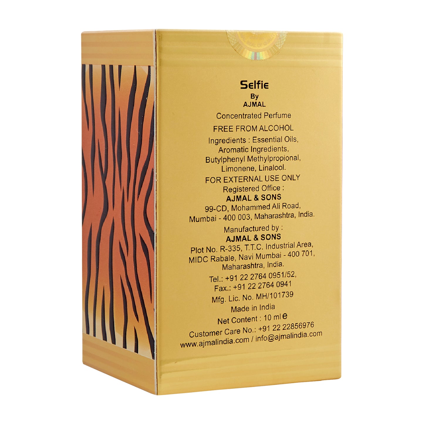 Woody & Musky attar for women - SELFIE Non-Alcoholic Attar 10ML for Men from Ajmal Perfumes