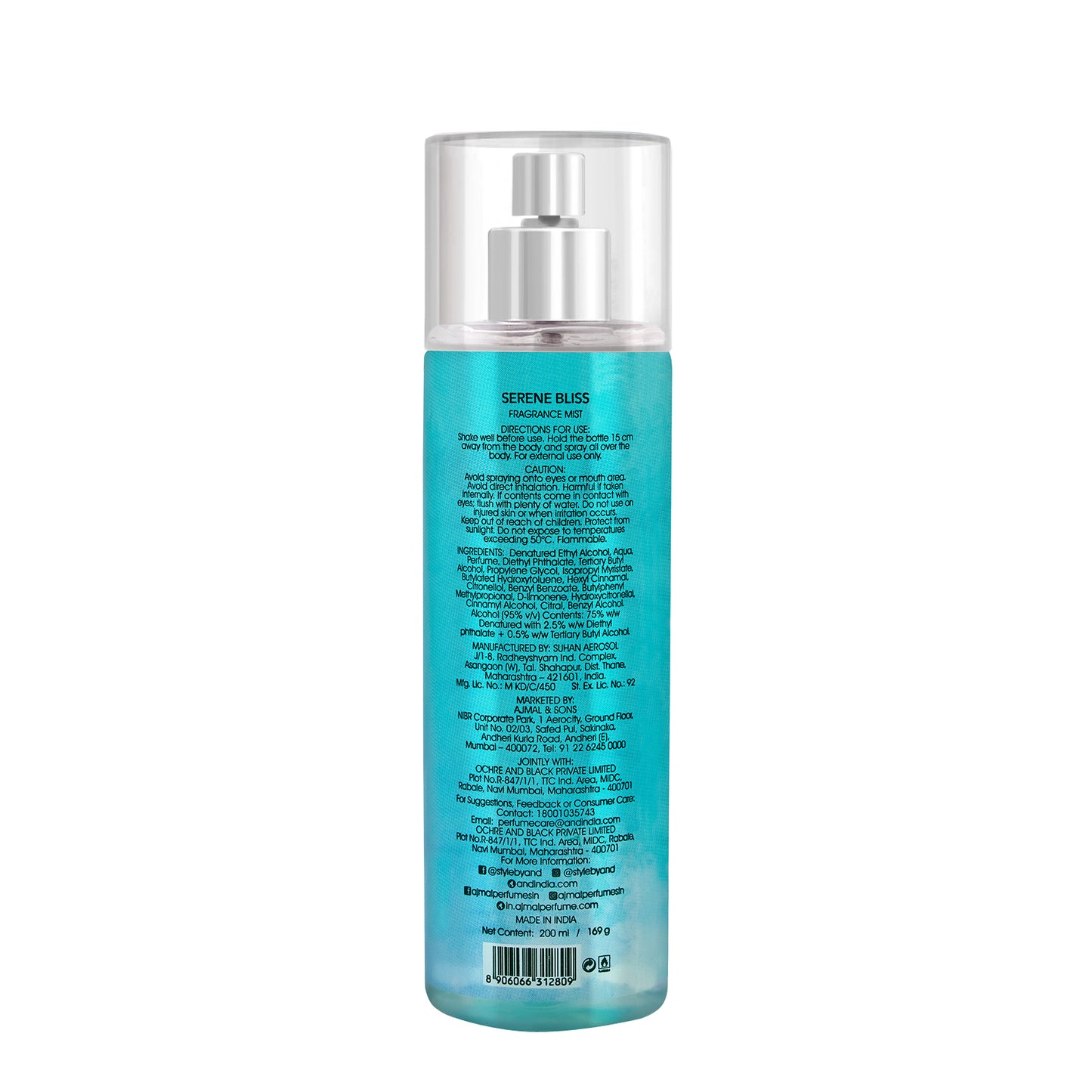 fruity scent body mist - BLISS Body Mist 200ML for Women from Ajmal Perfumes