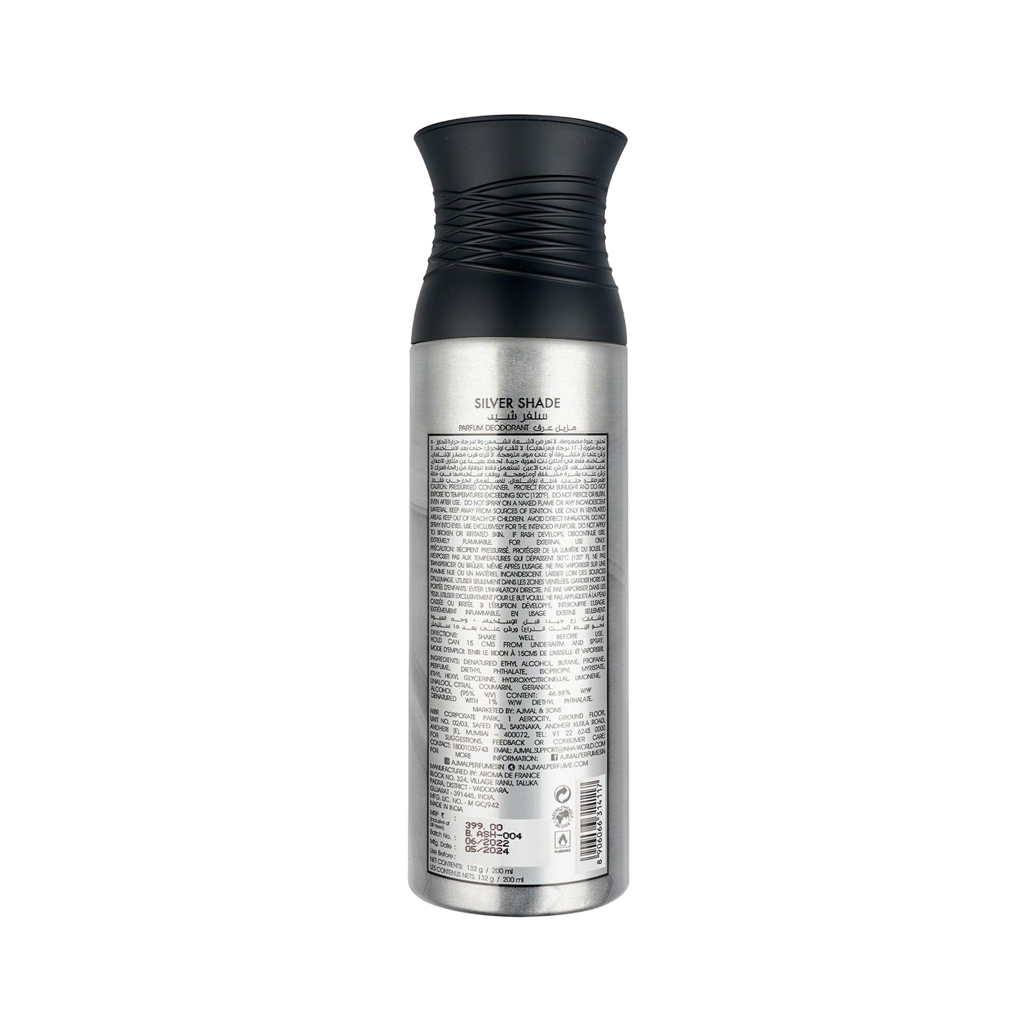 SILVERSHADEHOMME Deodorants 200ML for Men