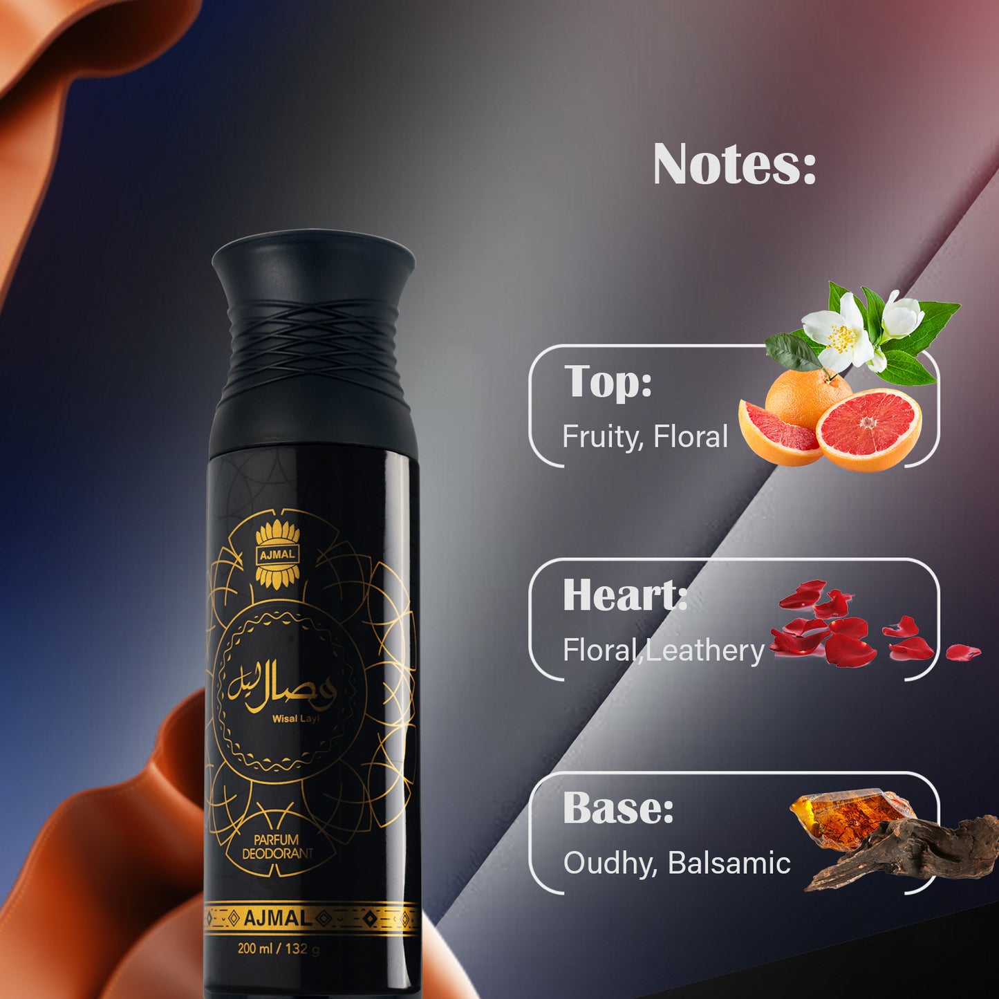 Wisal Layl Deodorants 200 ML for Unisex