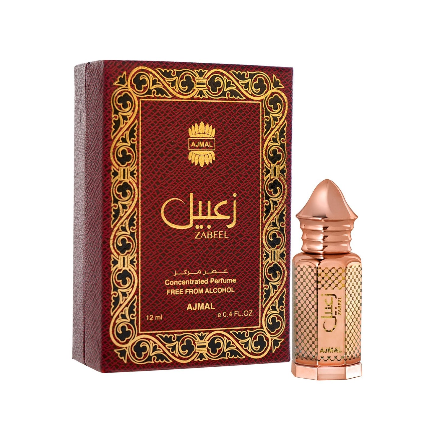 non alcoholic attar for men - ZABEEL Non-Alcoholic Attar 12ML for Unisex from Ajmal Perfumes