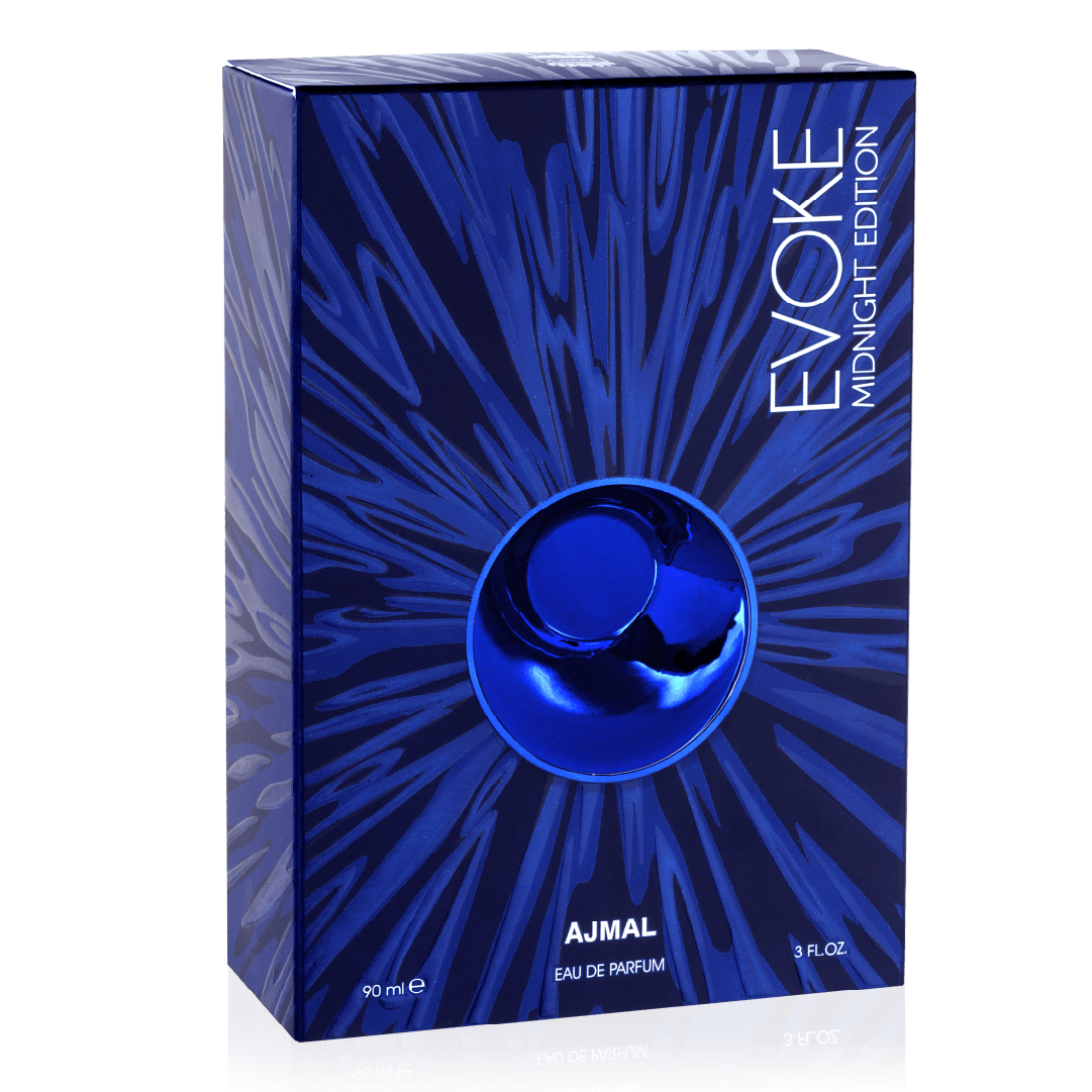 mandarin scented perfume - EVOKE MIDNIGHT EDP Perfume 90ML for Men from Ajmal perfumes