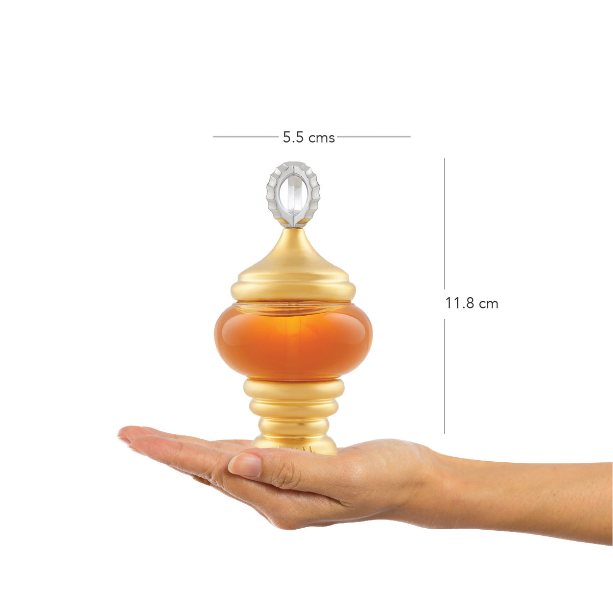 1001 Nights 30ml unisex luxury attar perfume oil bottle