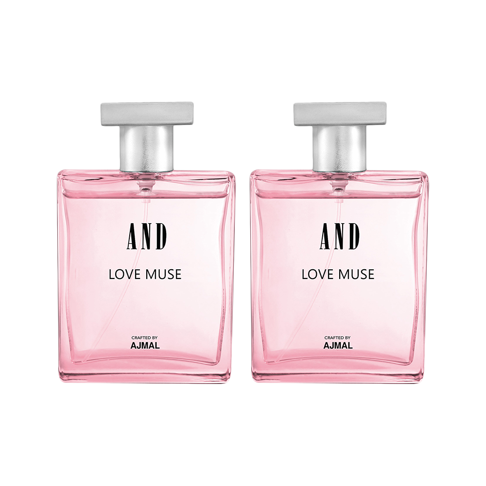 AND Love Muse Pack of 2 Eau De Perfume 100ML each for Women