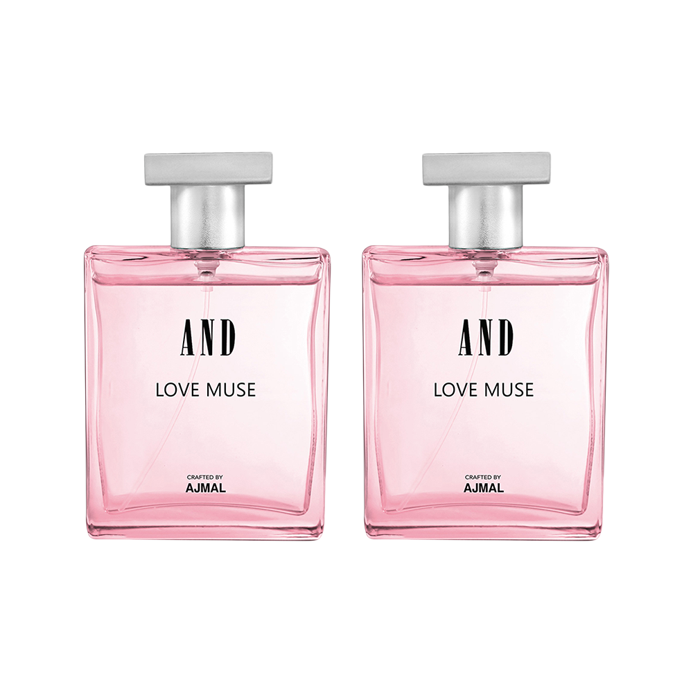 AND Love Muse Pack of 2 Eau De Perfume 50ML each for Women