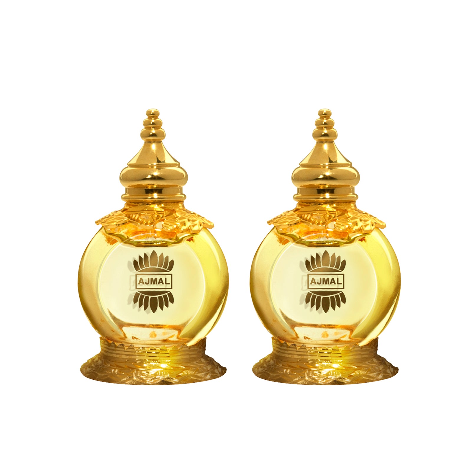 Ajmal Mukhallat Al Wafa Attar (Pack of 2) Non-Alcoholic Unisex Perfume- 12 ML Each