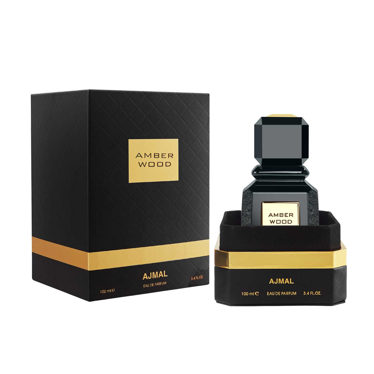 Ajmal Amber Wood Rich Woody Fragrance for Unisex