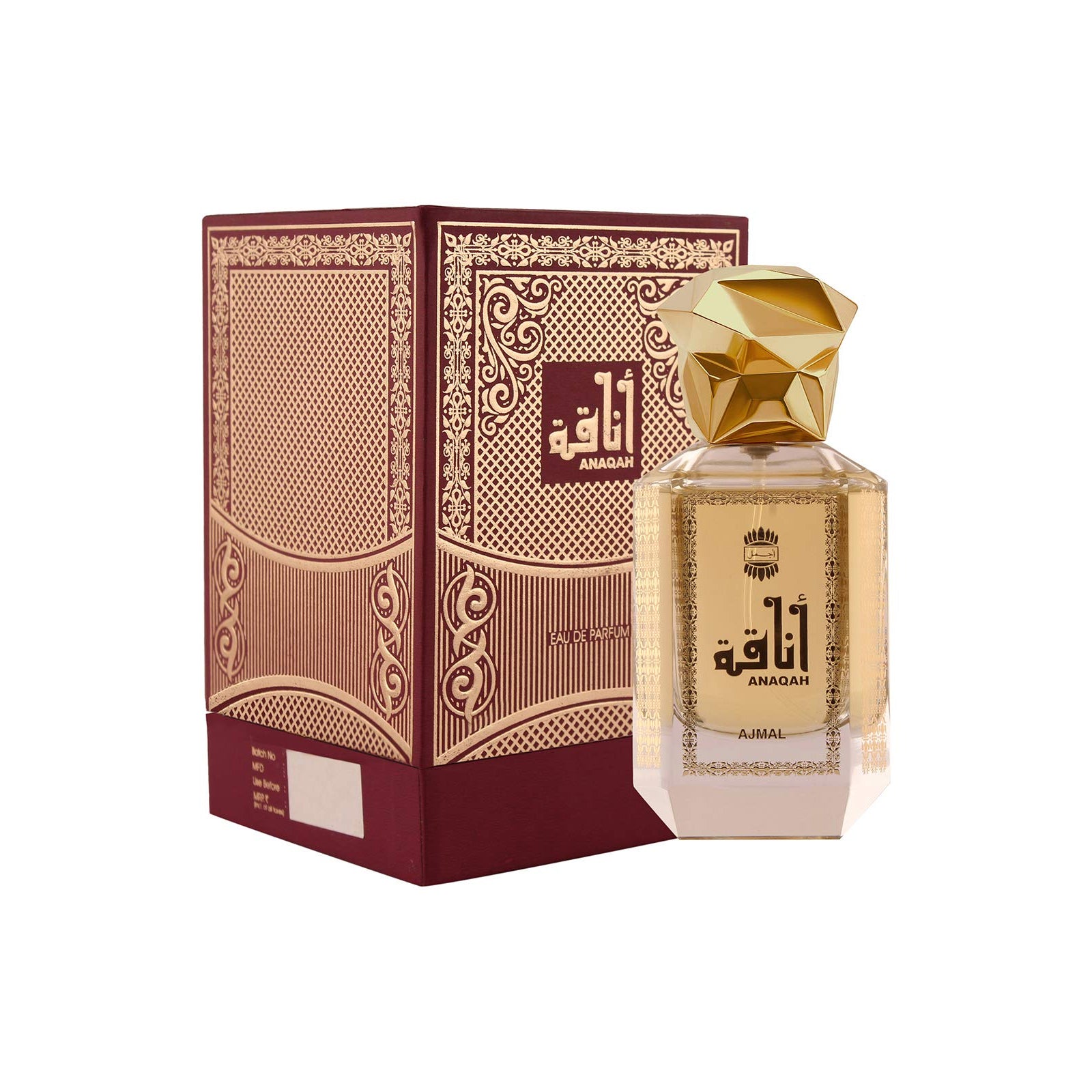 Anaqah Eau de Parfum Perfume 50ML For Unisex