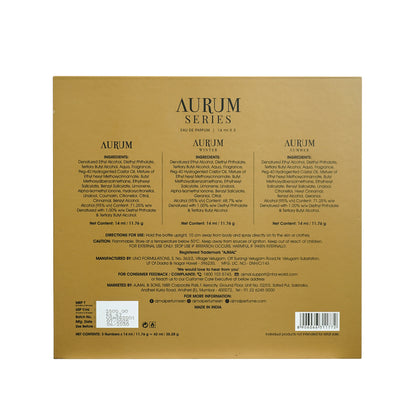 Ajmal Aurum Series Luxury Perfume Gift Set for Unisex