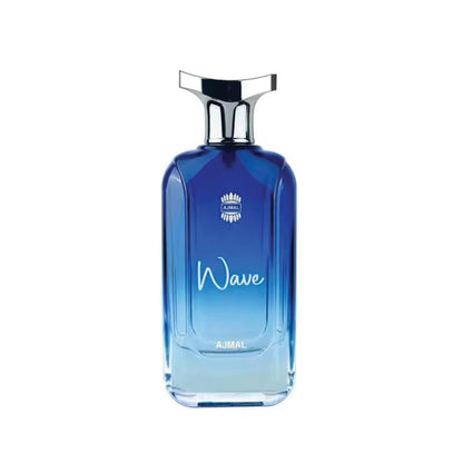 Ajmal Wave 100ml EDP men fresh aquatic woody perfume bottle